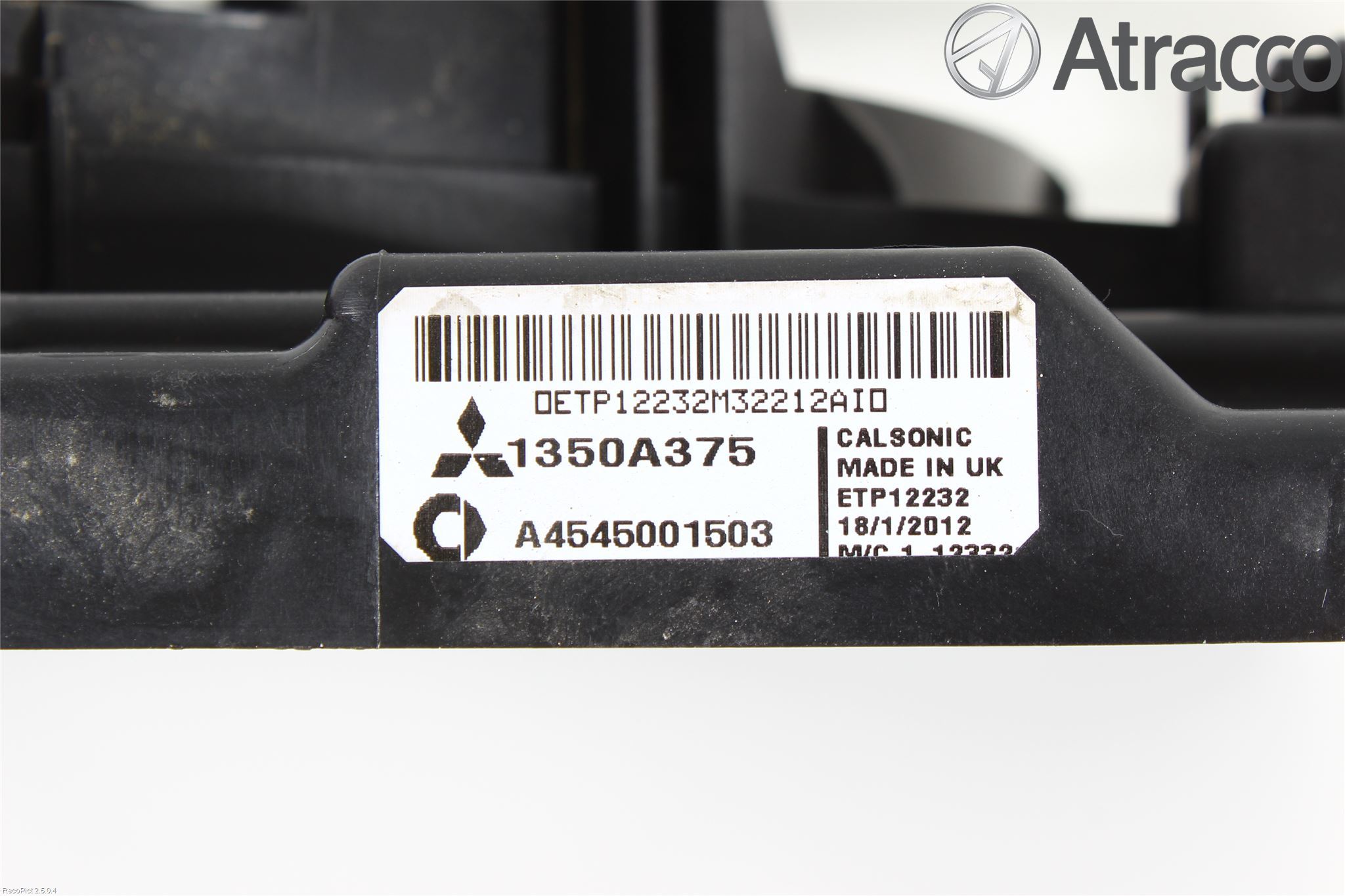 Mitsubishi COLT 09-13 Kylfläktkåpa