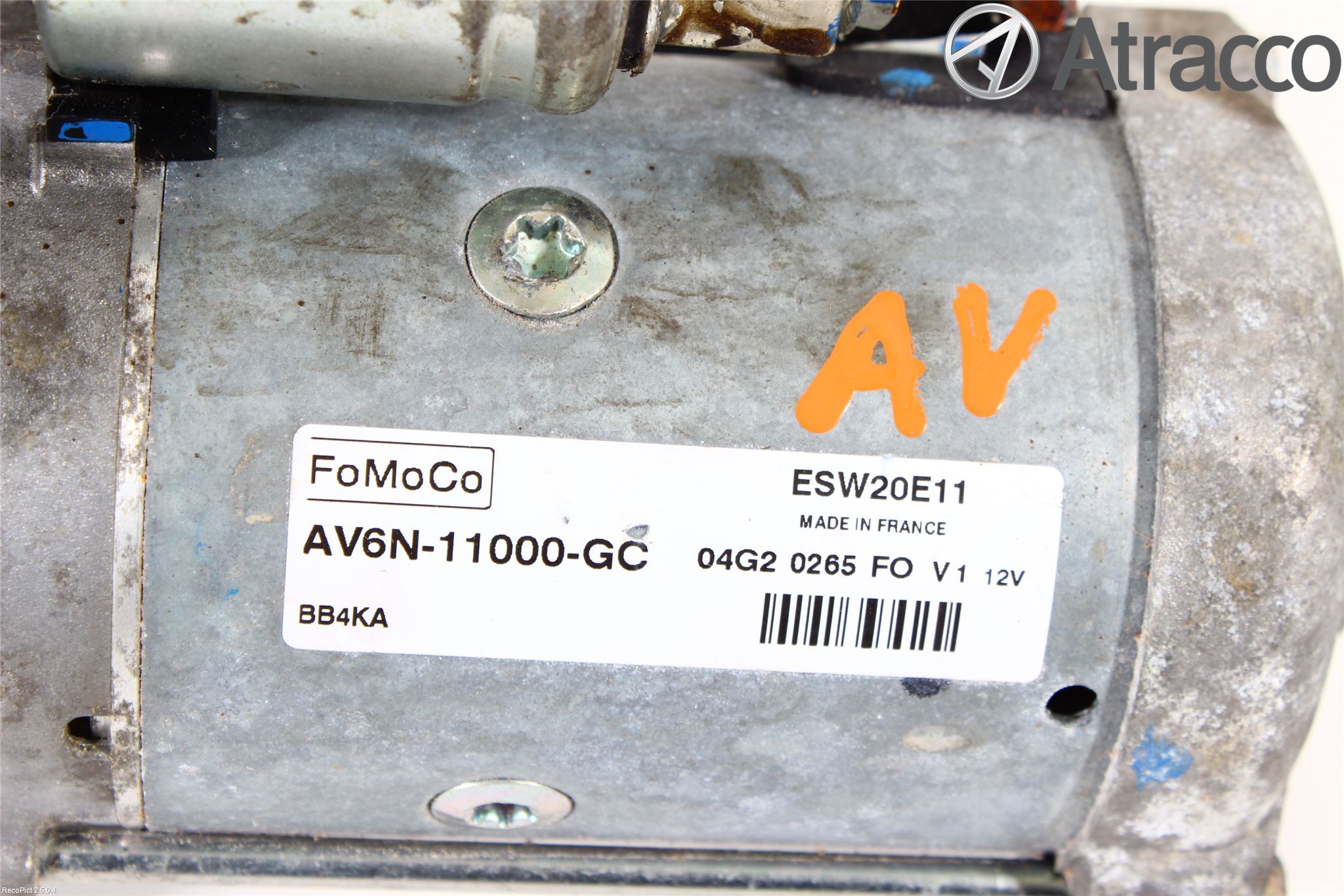 Ford C-MAX II  11-14 Startmotor Diesel