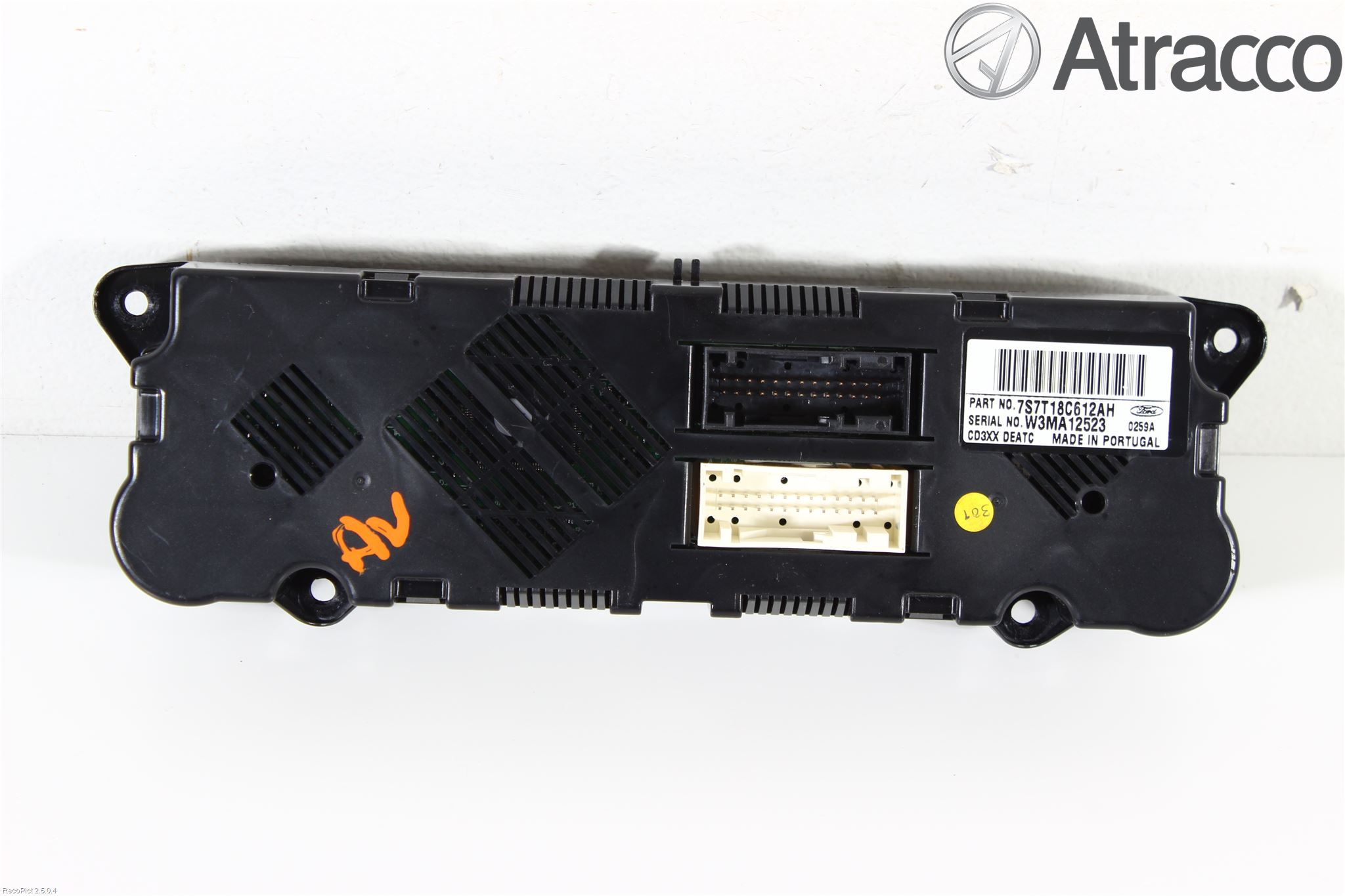 Ford S-MAX 06-15 Ac Styrenhet Ac Manöveren