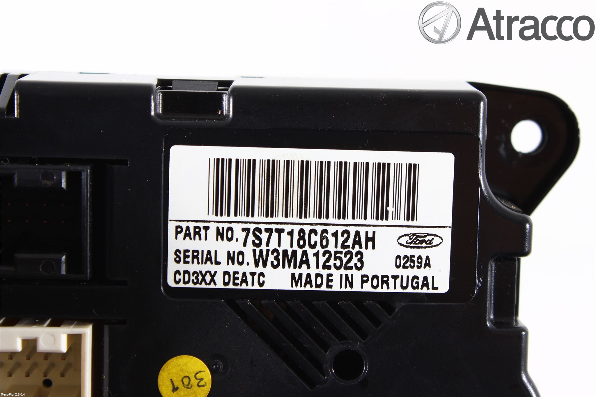 Ford S-MAX 06-15 Ac Styrenhet Ac Manöveren