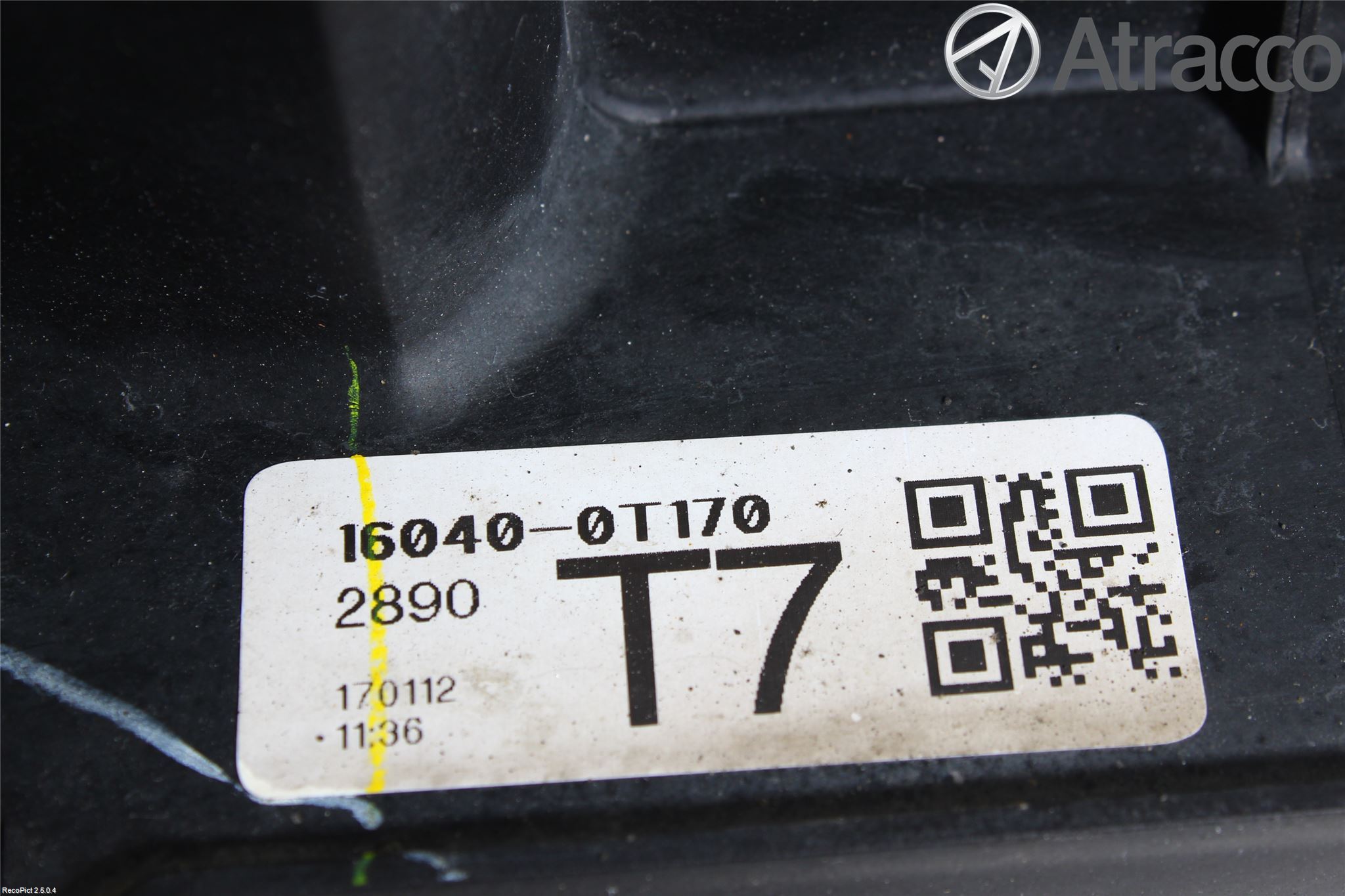 Toyota VERSO 09-18 Kylfläktkåpa