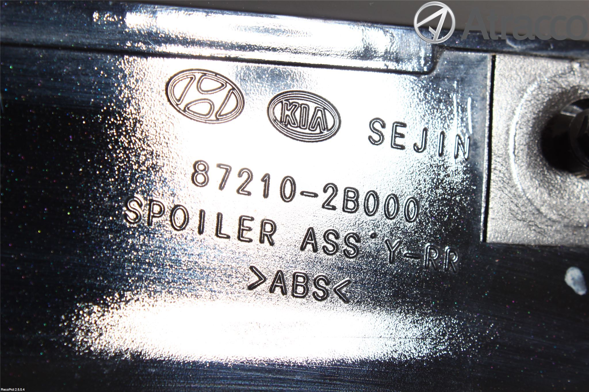 Hyundai SANTA FE  06-12 Spoiler Baklucka