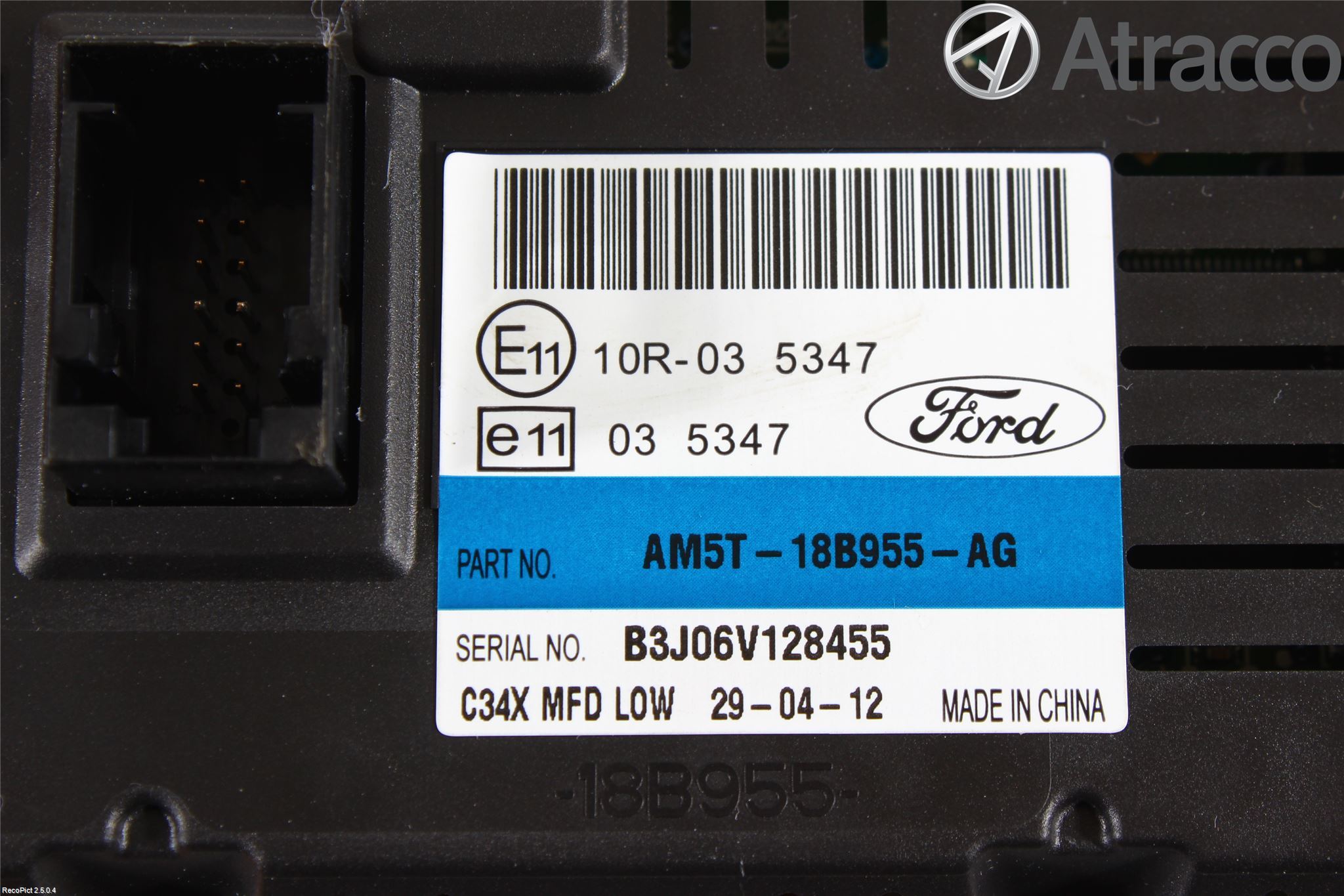 Ford C-MAX II  11-14 Radio Övrigt