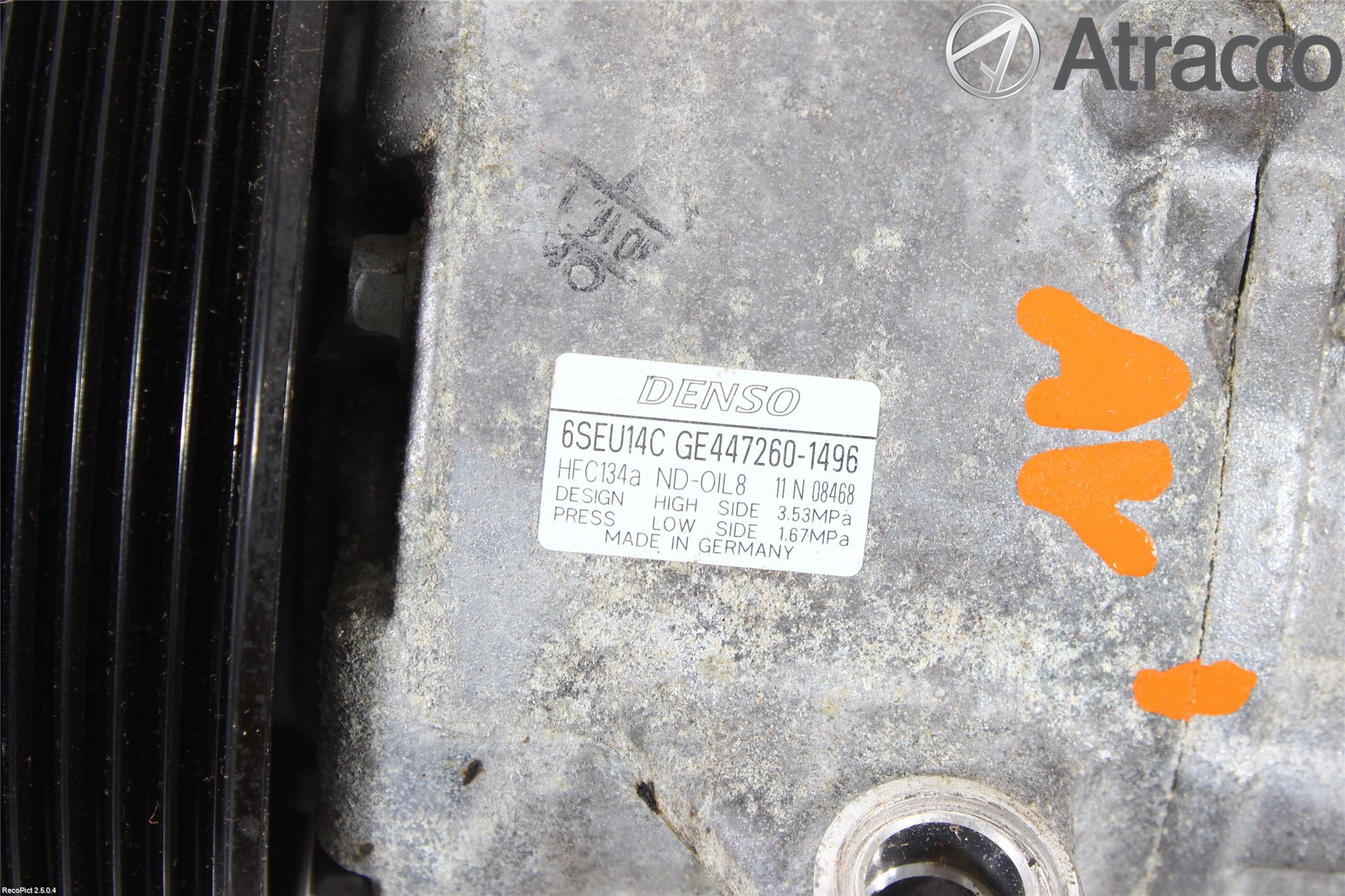 Toyota AURIS 10-12 Ac Kompressor