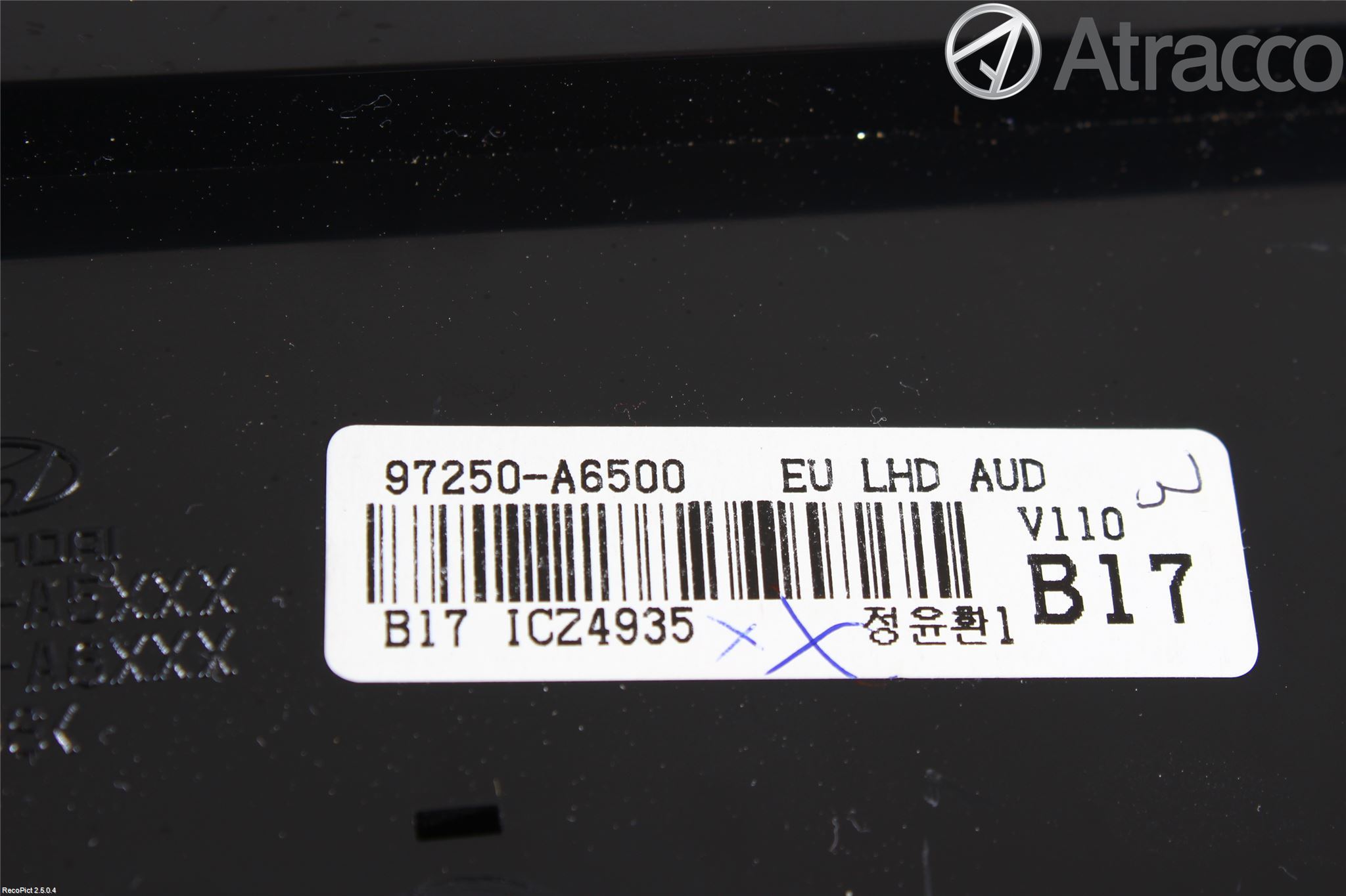 Hyundai i30 GD 13-17 Ac Styrenhet Ac Manöveren