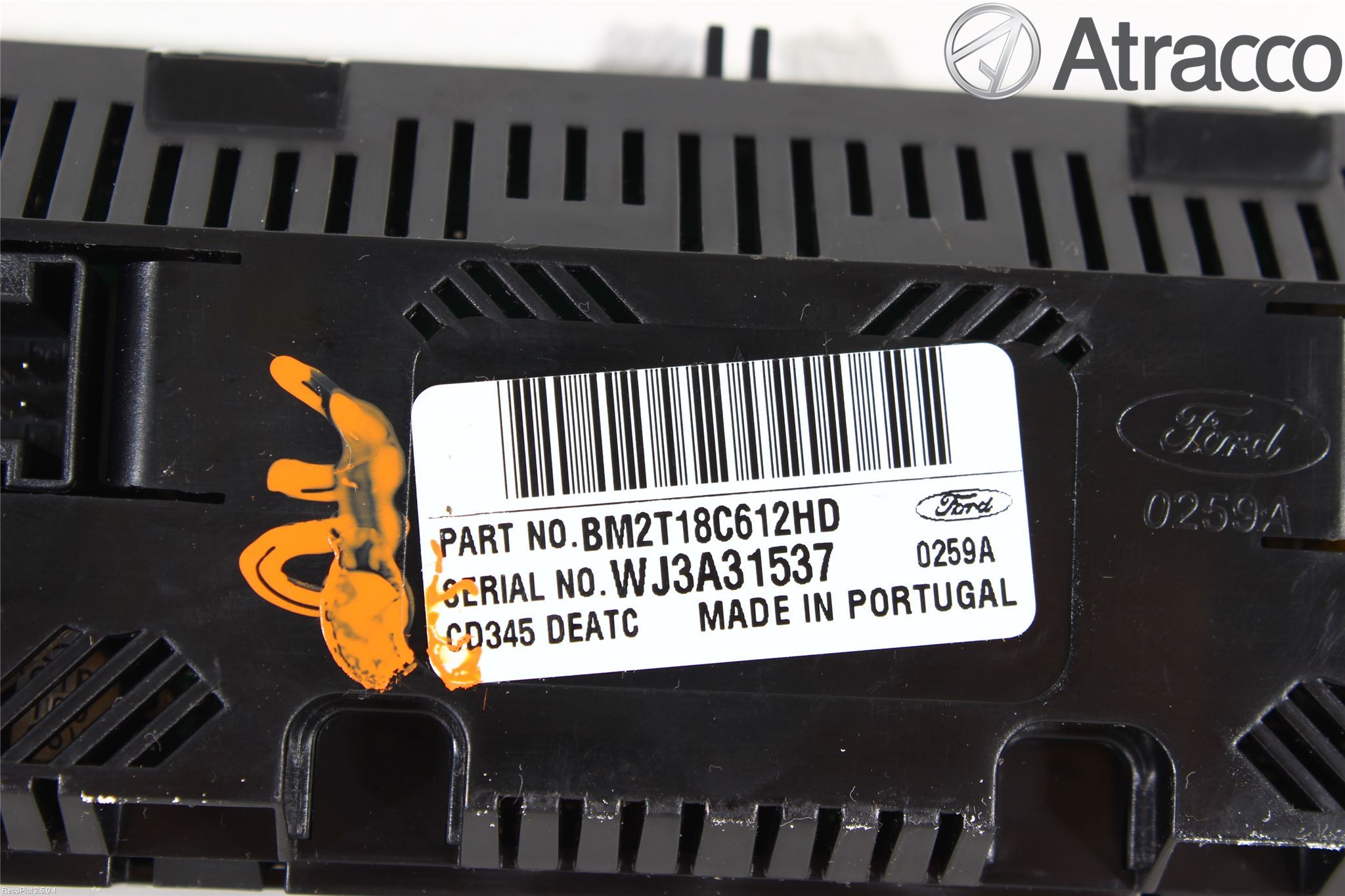 Ford MONDEO 07-15 Ac Styrenhet Ac Manöveren