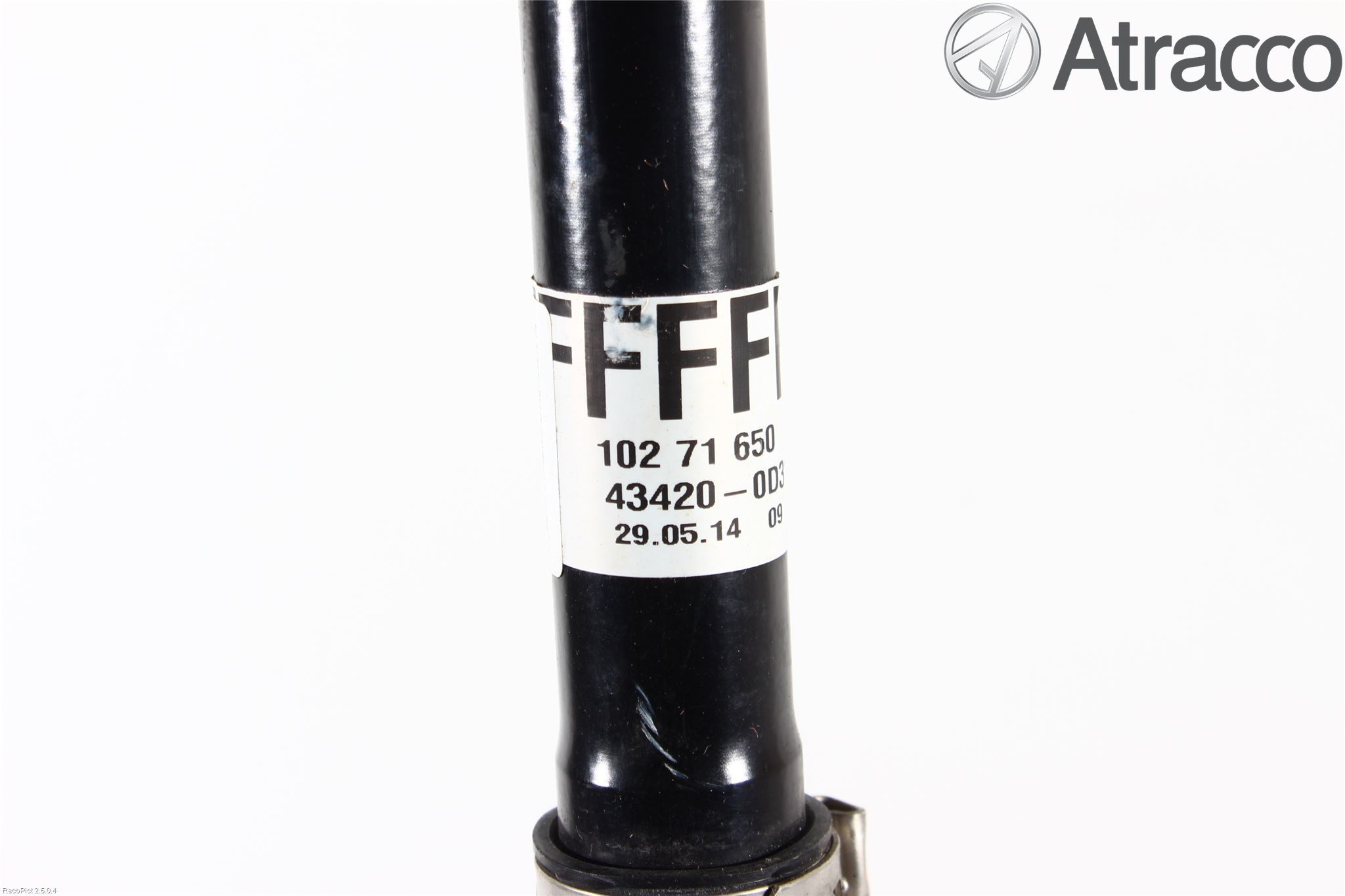 Toyota YARIS XP130 12-14 Drivaxel Fram Vänster