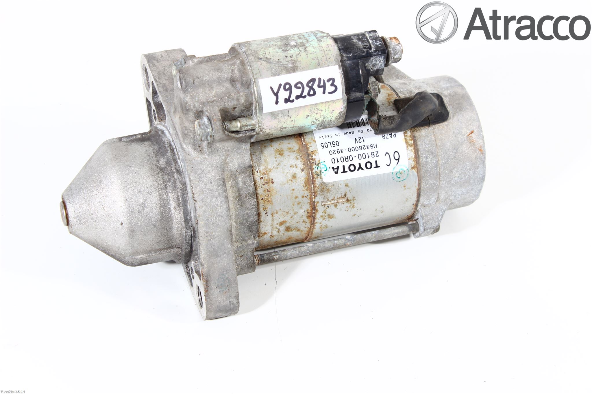 Toyota VERSO 09-18 Startmotor Diesel
