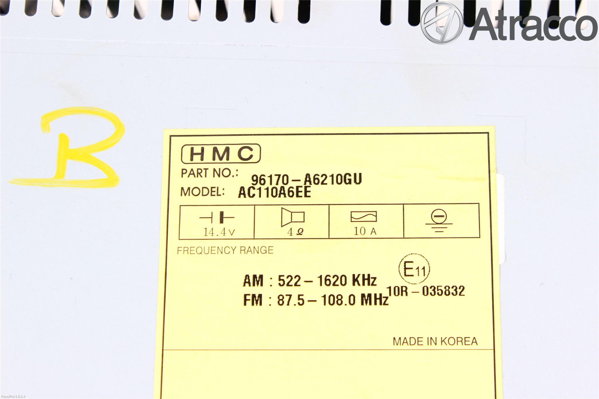 Hyundai i30 GD 13-17 Cd Radio - Multimediapanel