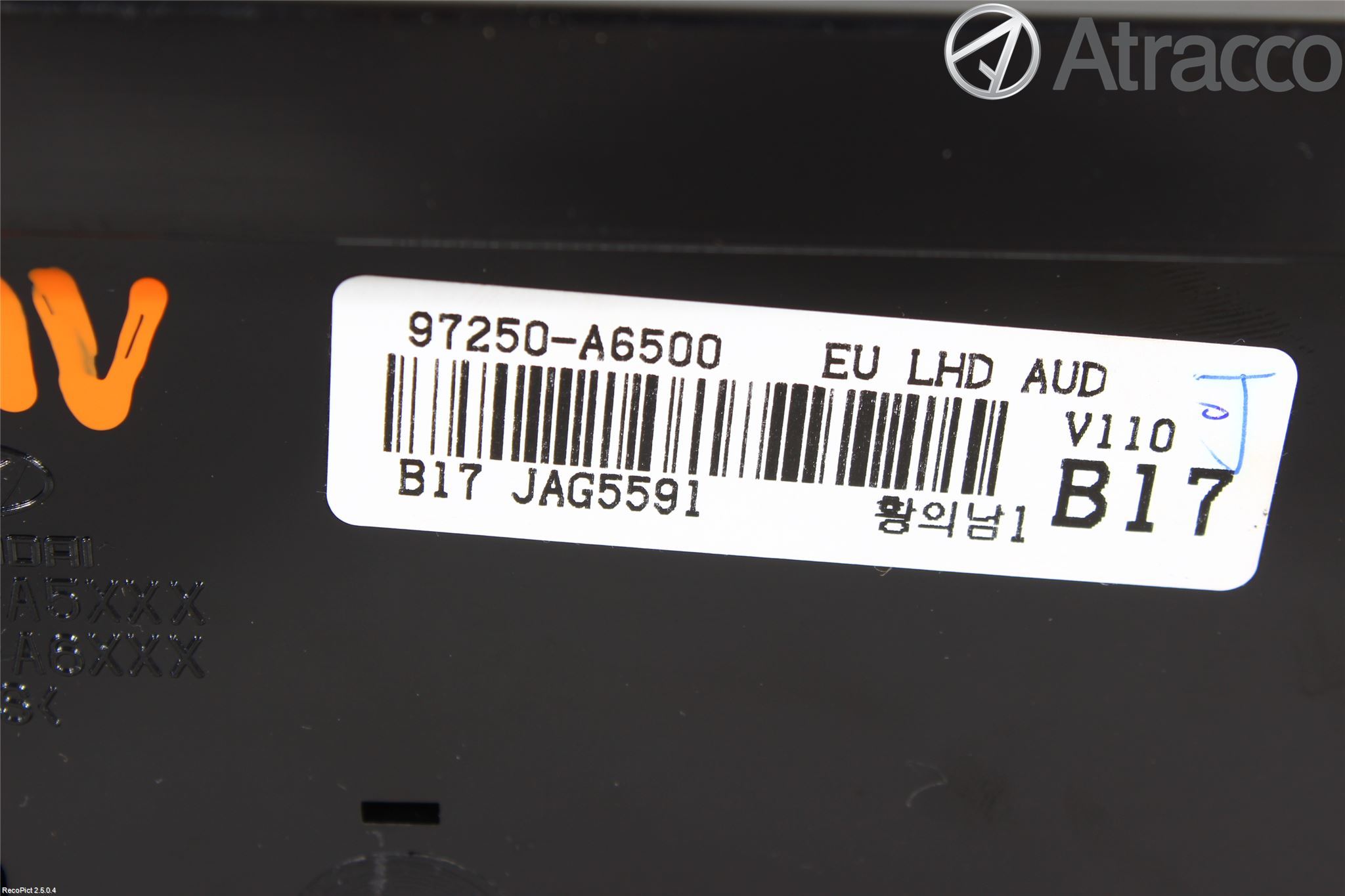 Hyundai i30 GD 13-17 Ac Styrenhet Ac Manöveren