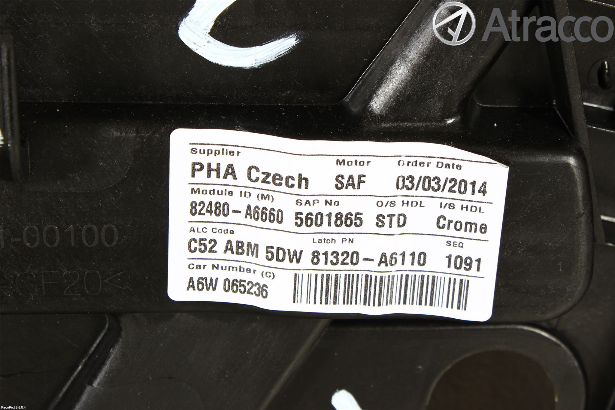 Hyundai i30 GD 13-17 Fönsterhissmekanism