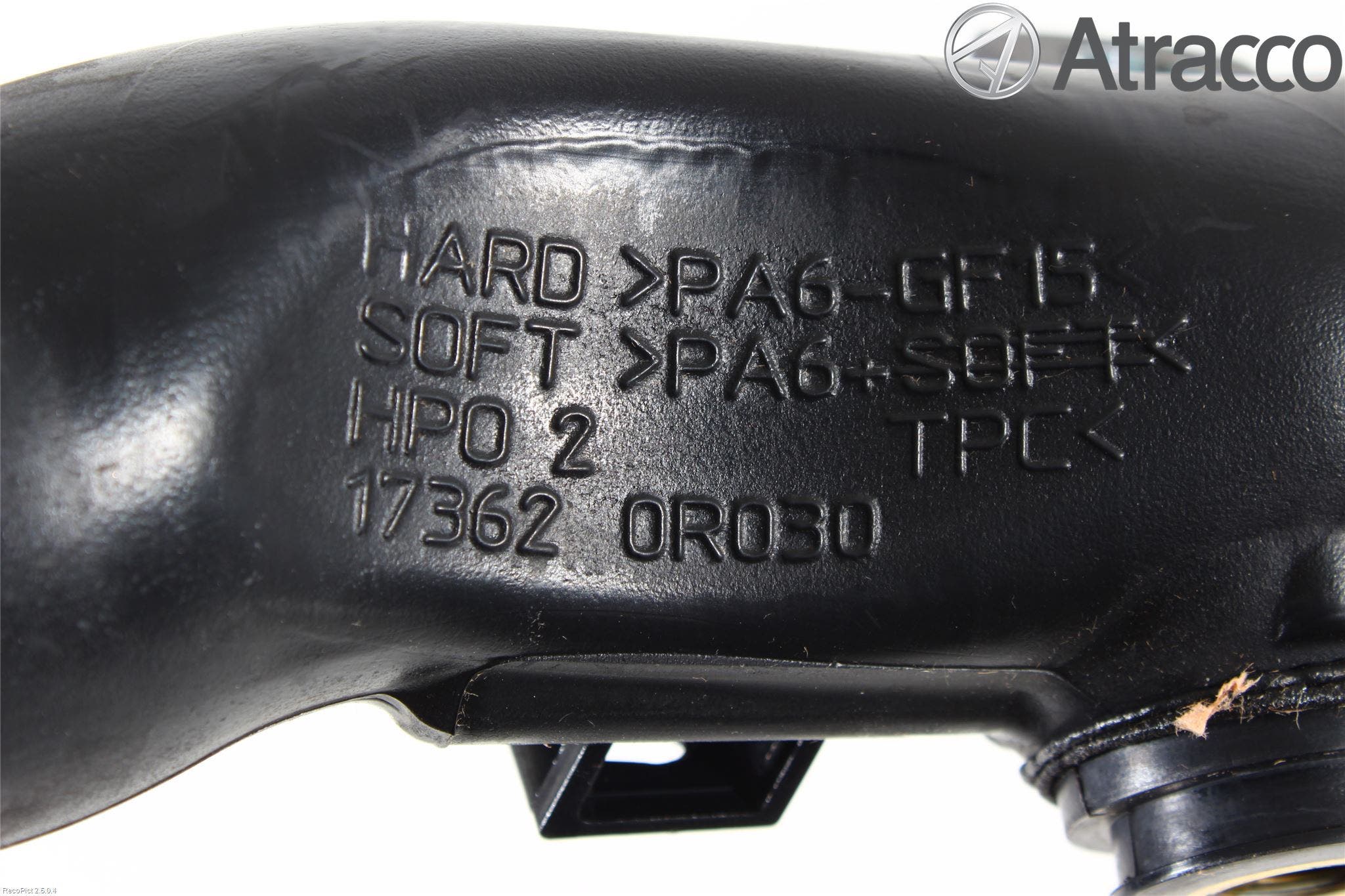 Toyota AVENSIS 09-15 Laddluft-Intercoolerrör