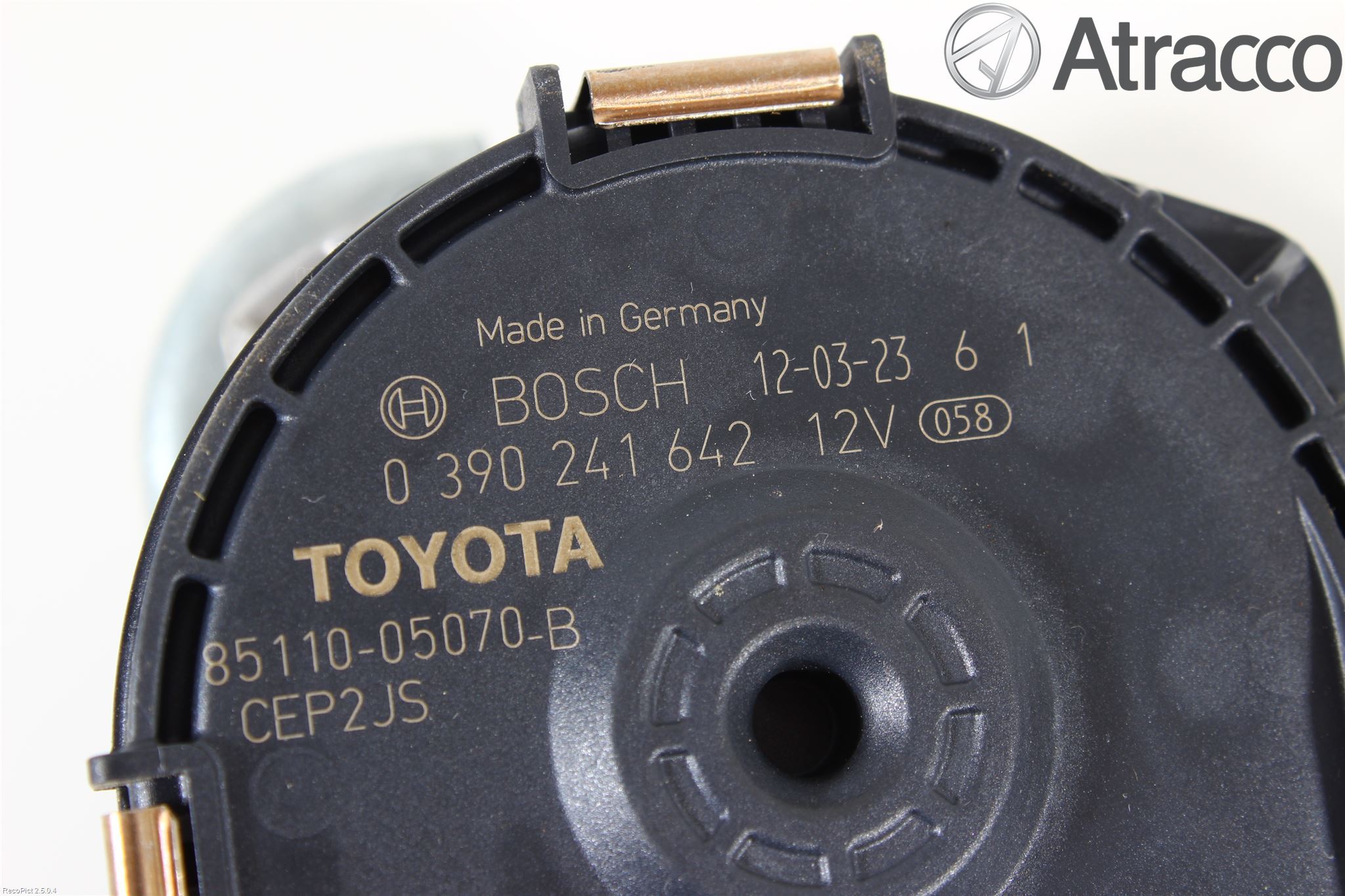 Toyota AVENSIS 09-15 Torkarmotor Vindruta