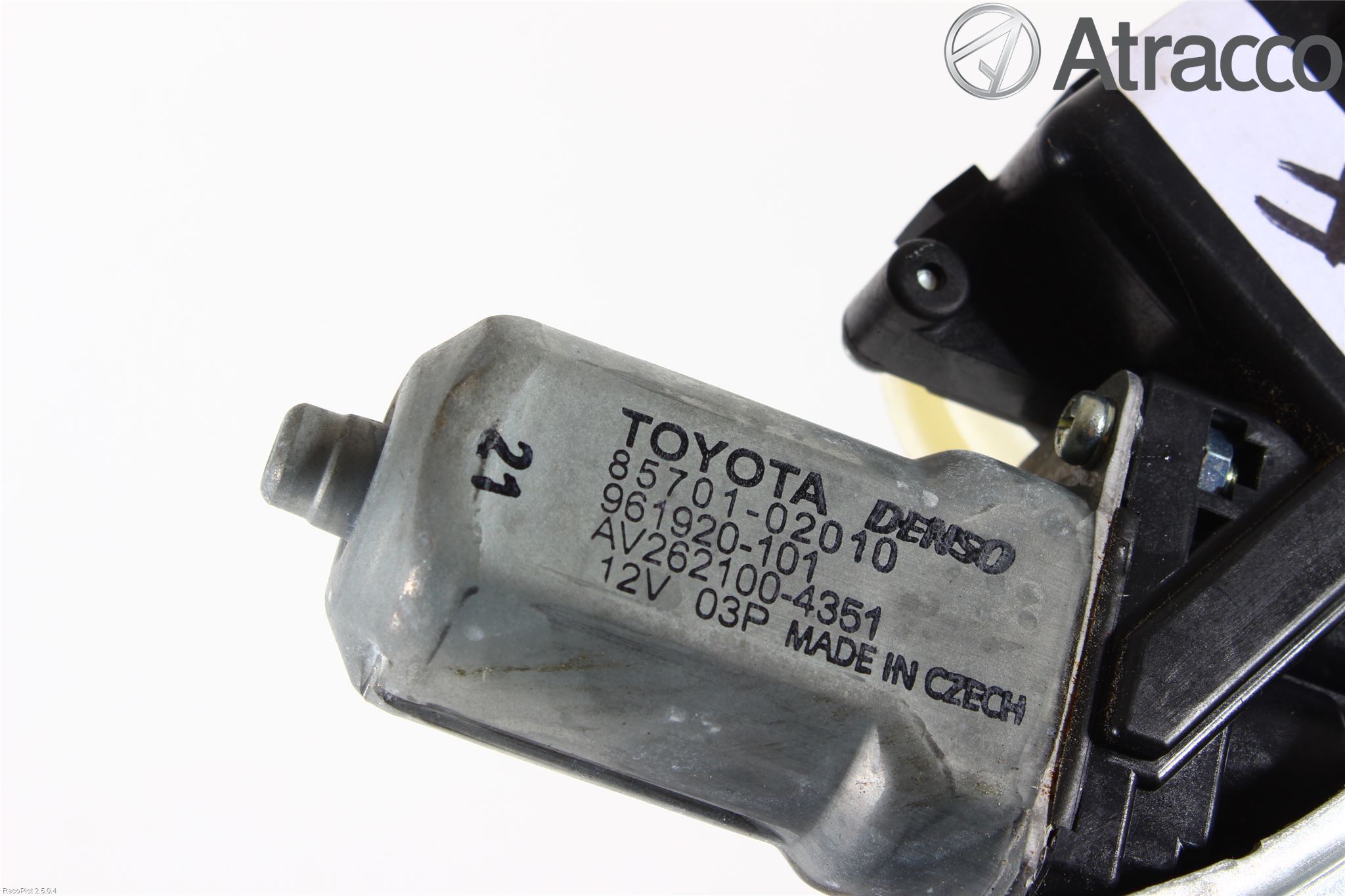 Toyota AVENSIS 09-15 Fönsterhissmekanism