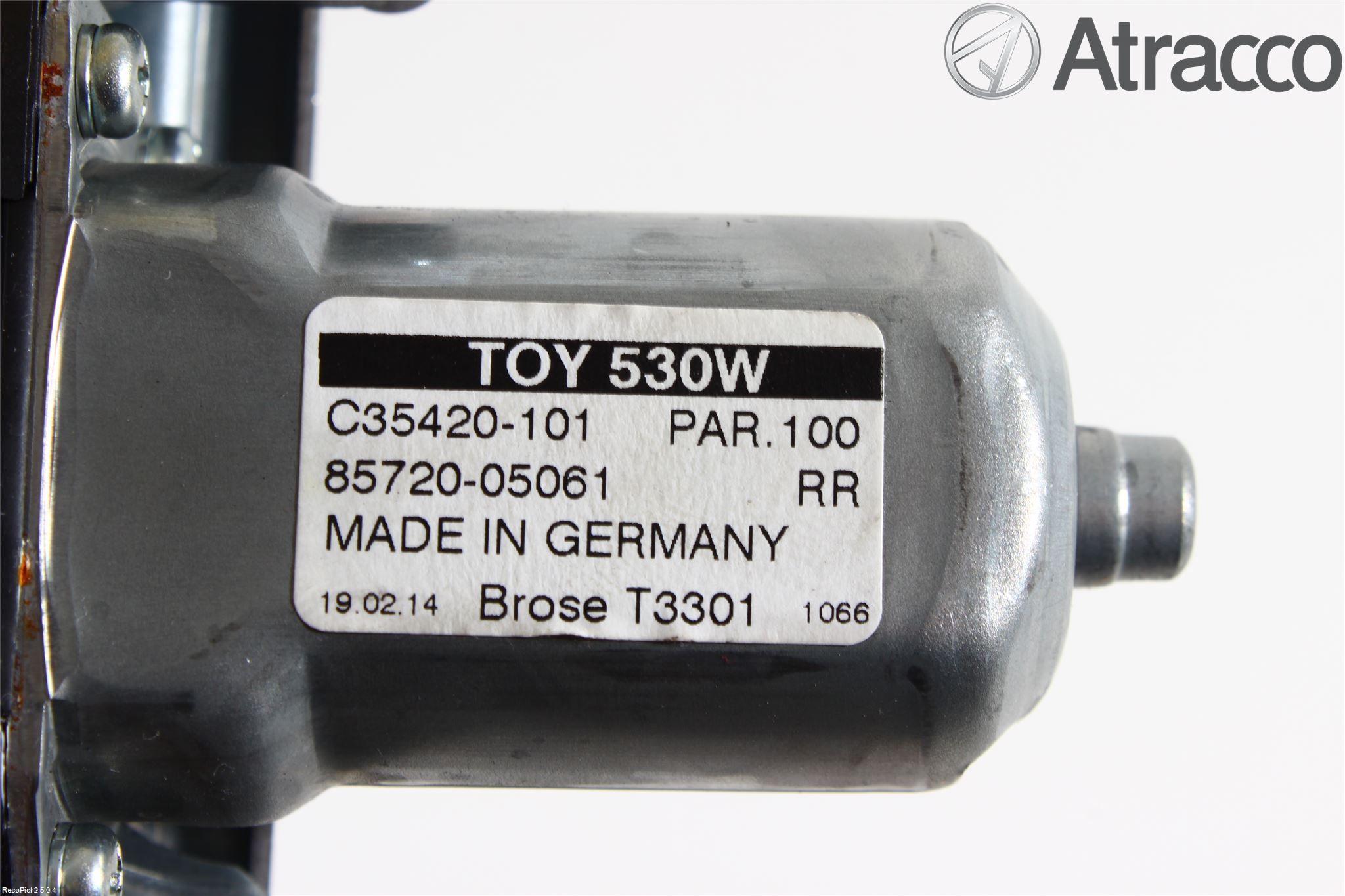 Toyota AVENSIS 09-15 Fönsterhissmekanism