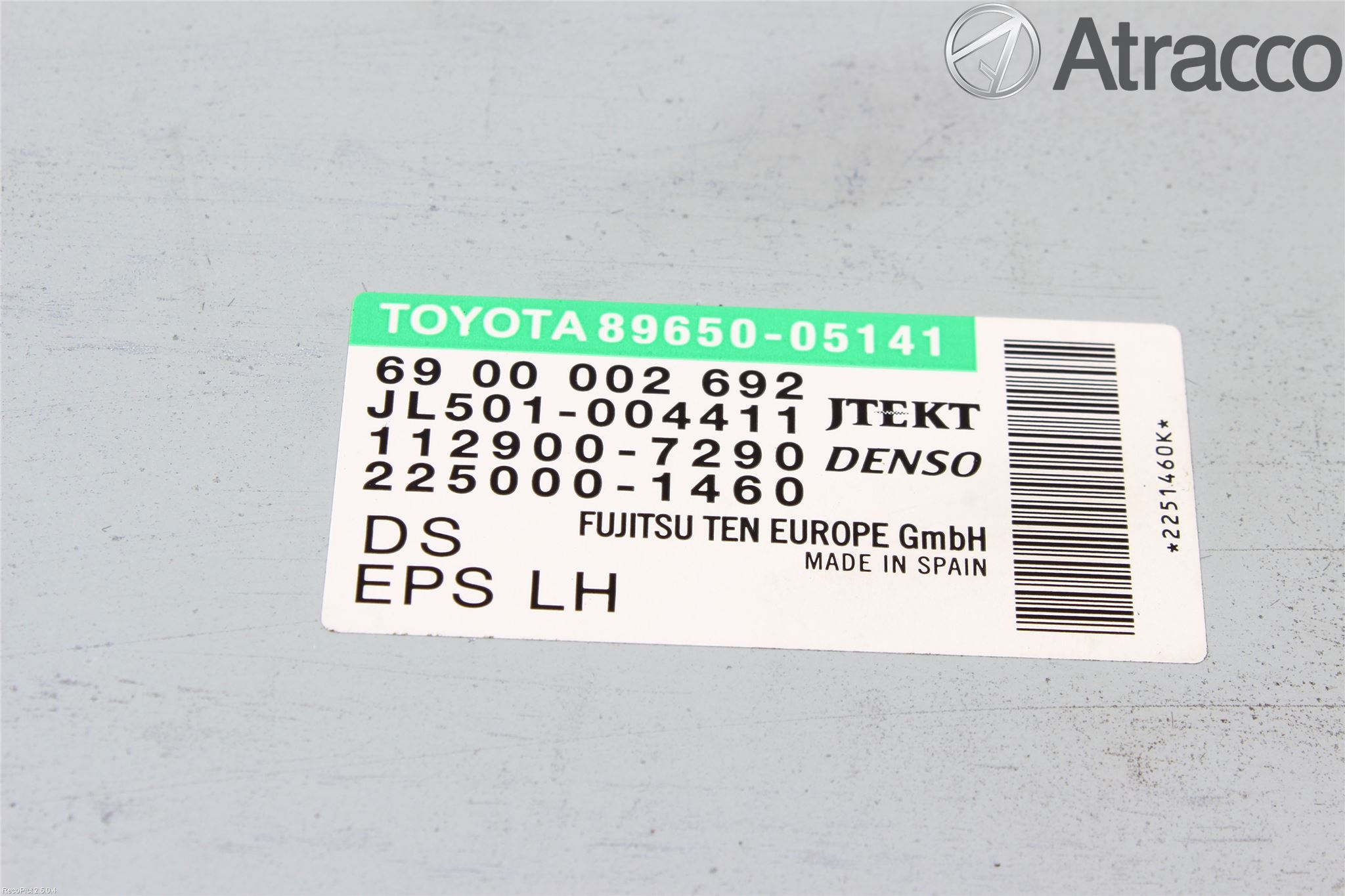 Toyota AVENSIS 09-15 Styrenhet Styrservo