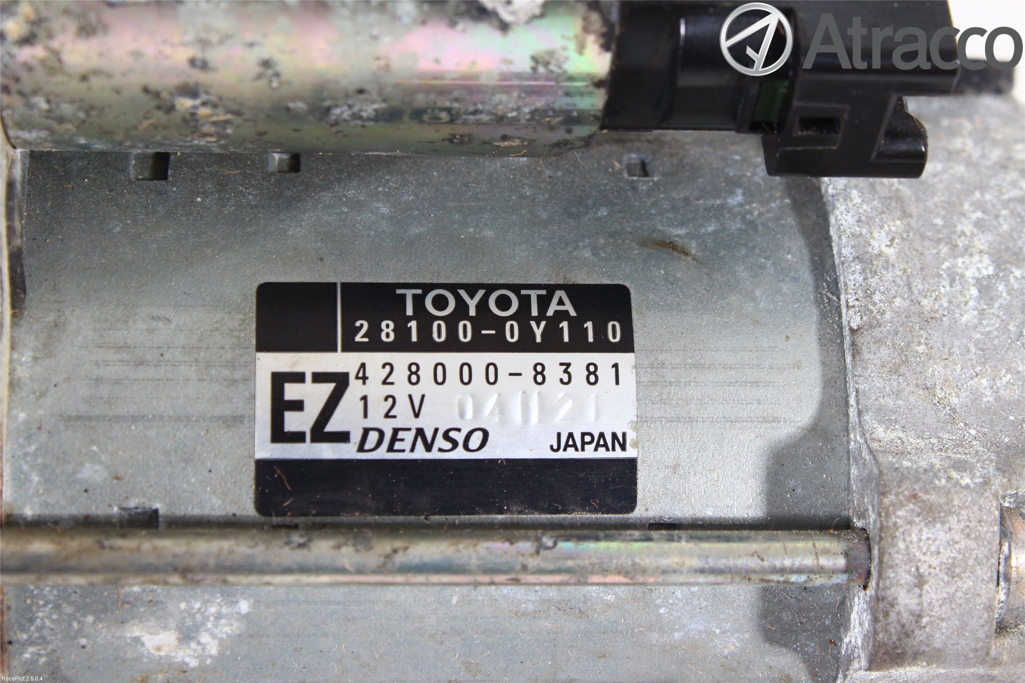 Toyota YARIS XP130 12-14 Startmotor