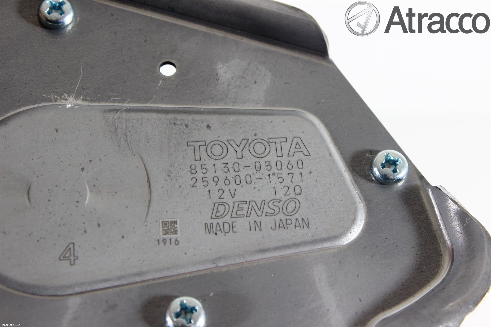 Toyota AVENSIS 09-15 Torkarmotor Baklucka