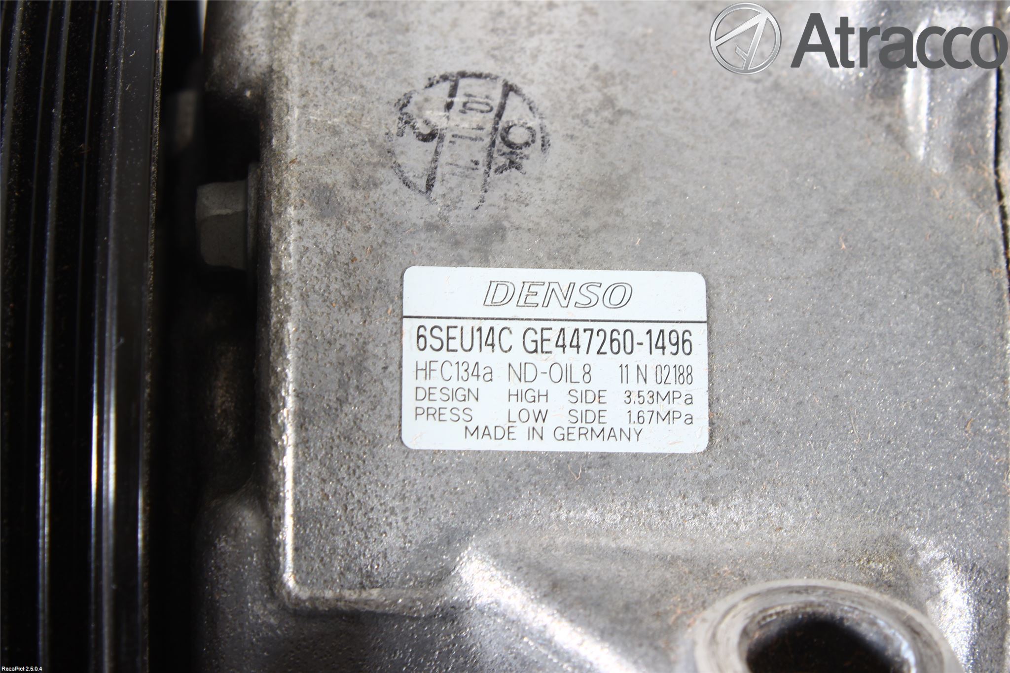 Toyota AURIS 10-12 Ac Kompressor