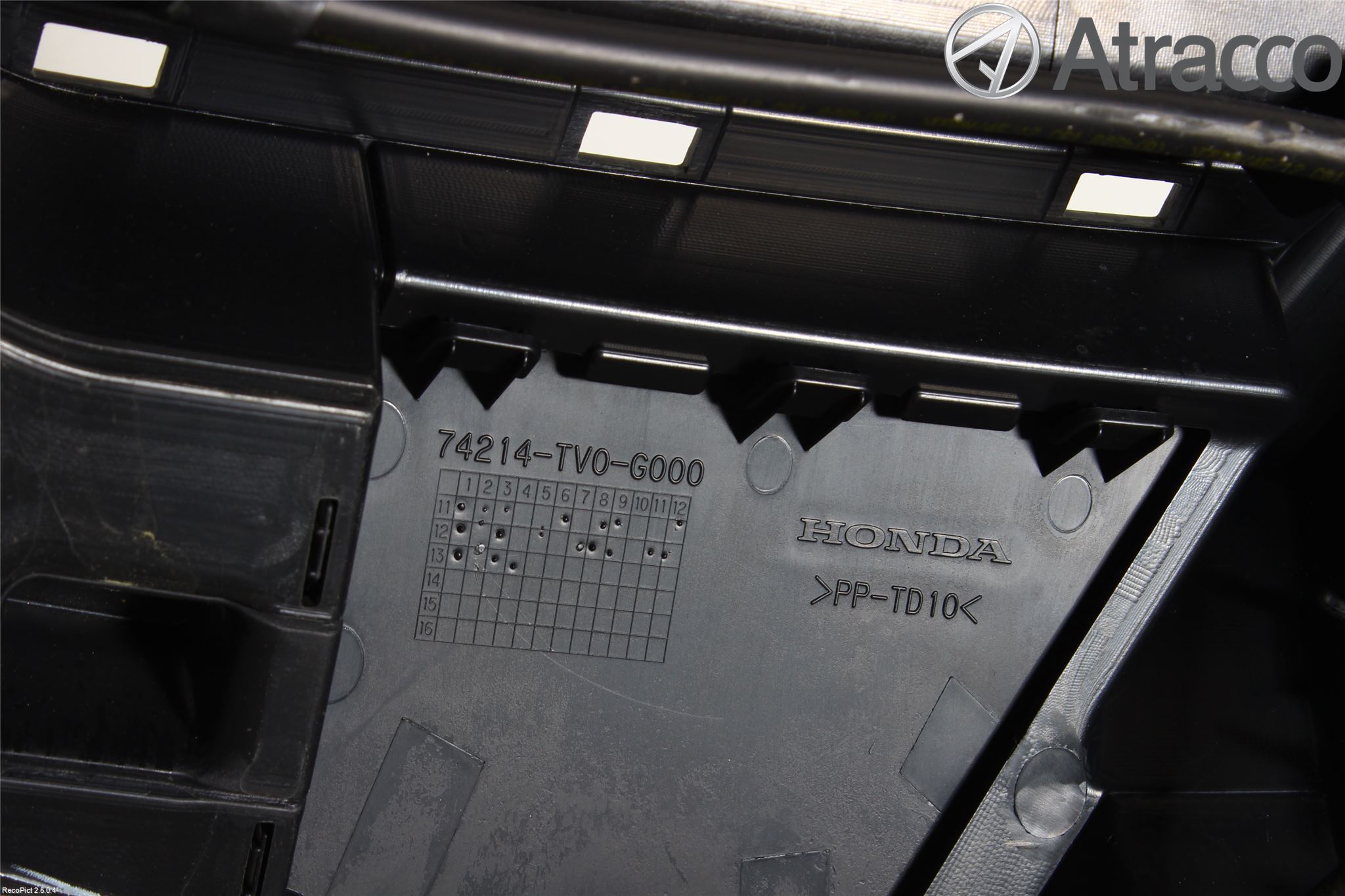 Honda CIVIC 12-16 Torpedplåt-Torpedplast