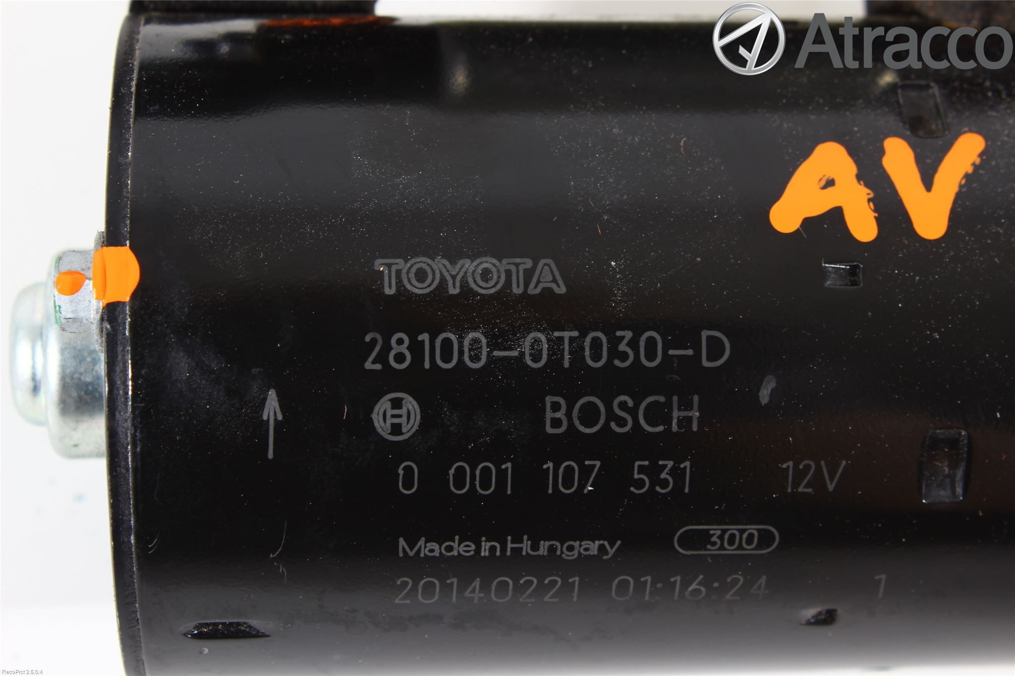 Toyota AVENSIS 09-15 Startmotor