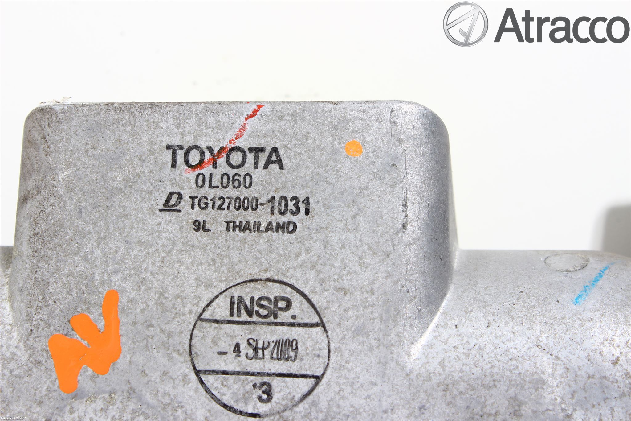 Toyota HILUX 05-16 Laddluft-Intercooler Kyl