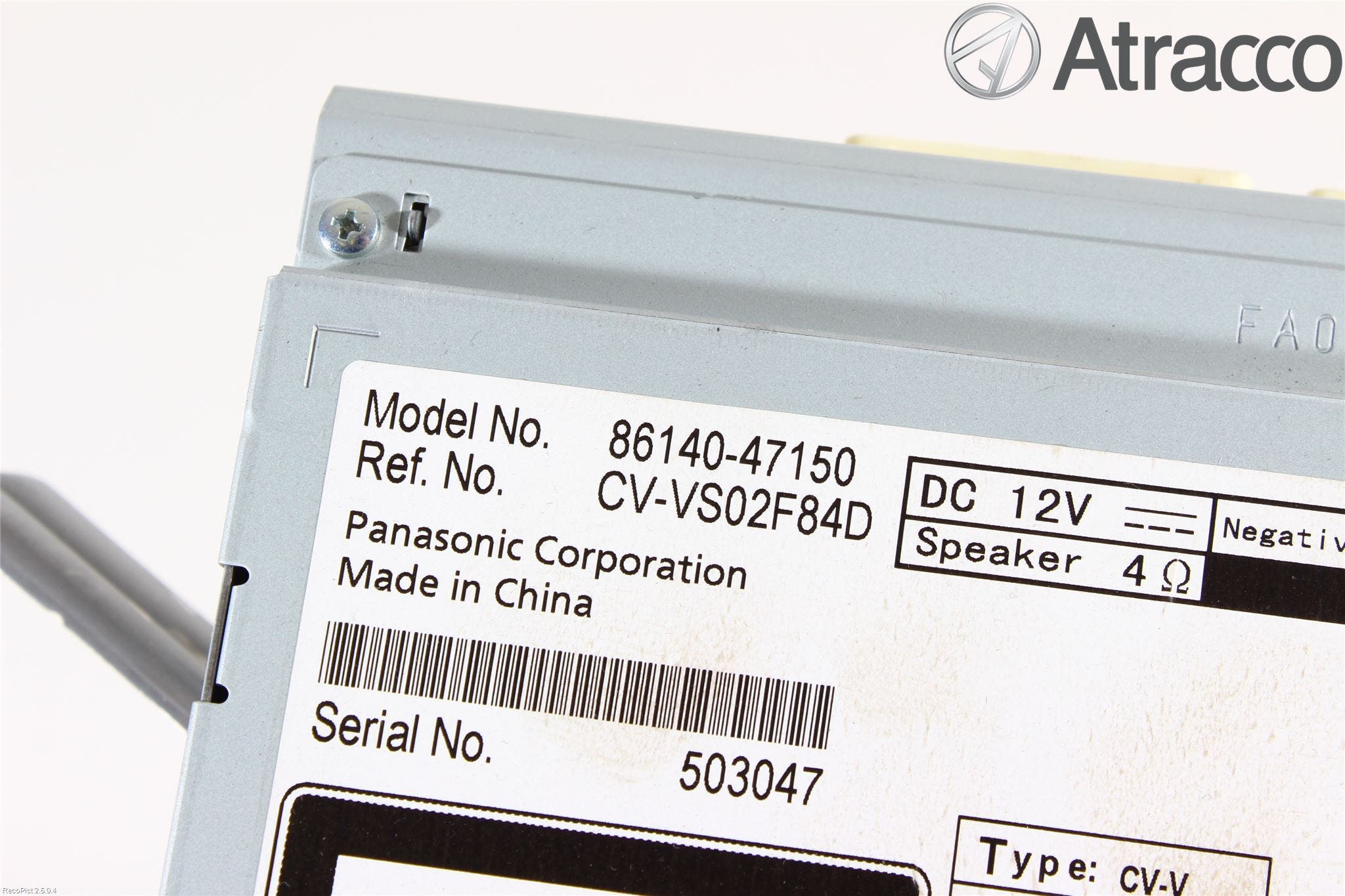 Toyota PRIUS+ ZVW40 12-20 Cd Radio - Multimediapanel