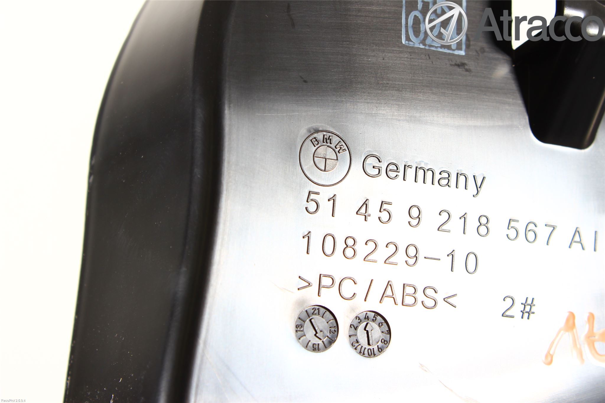 BMW 3 F30/F31/F80 12-19 Instrumentbräda Sparkskydd