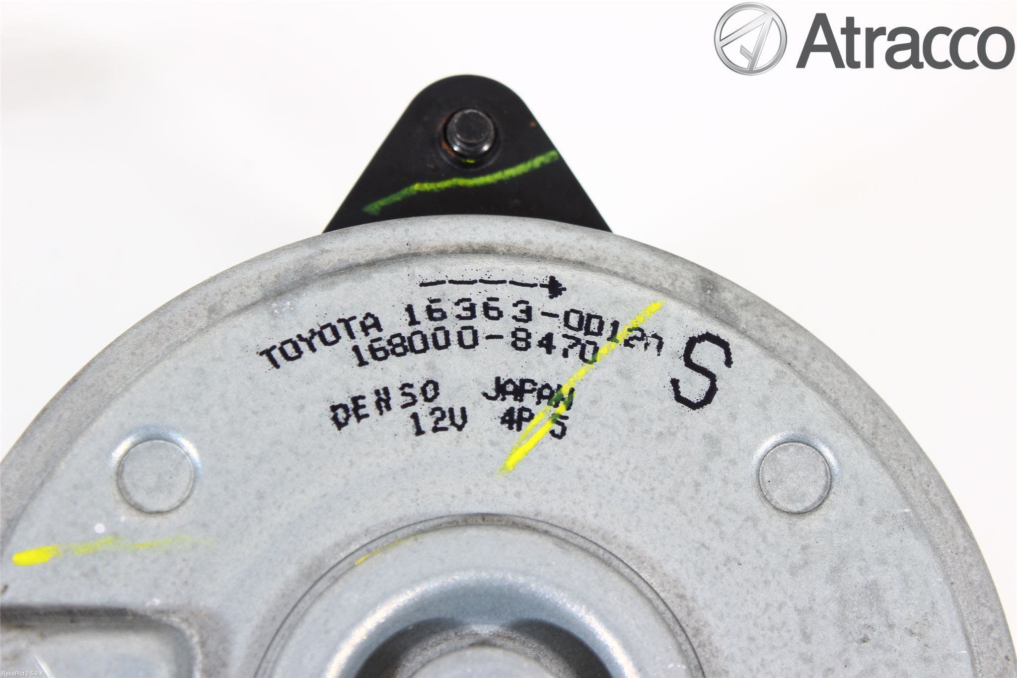 Toyota AURIS 10-12 Kylfläkt El