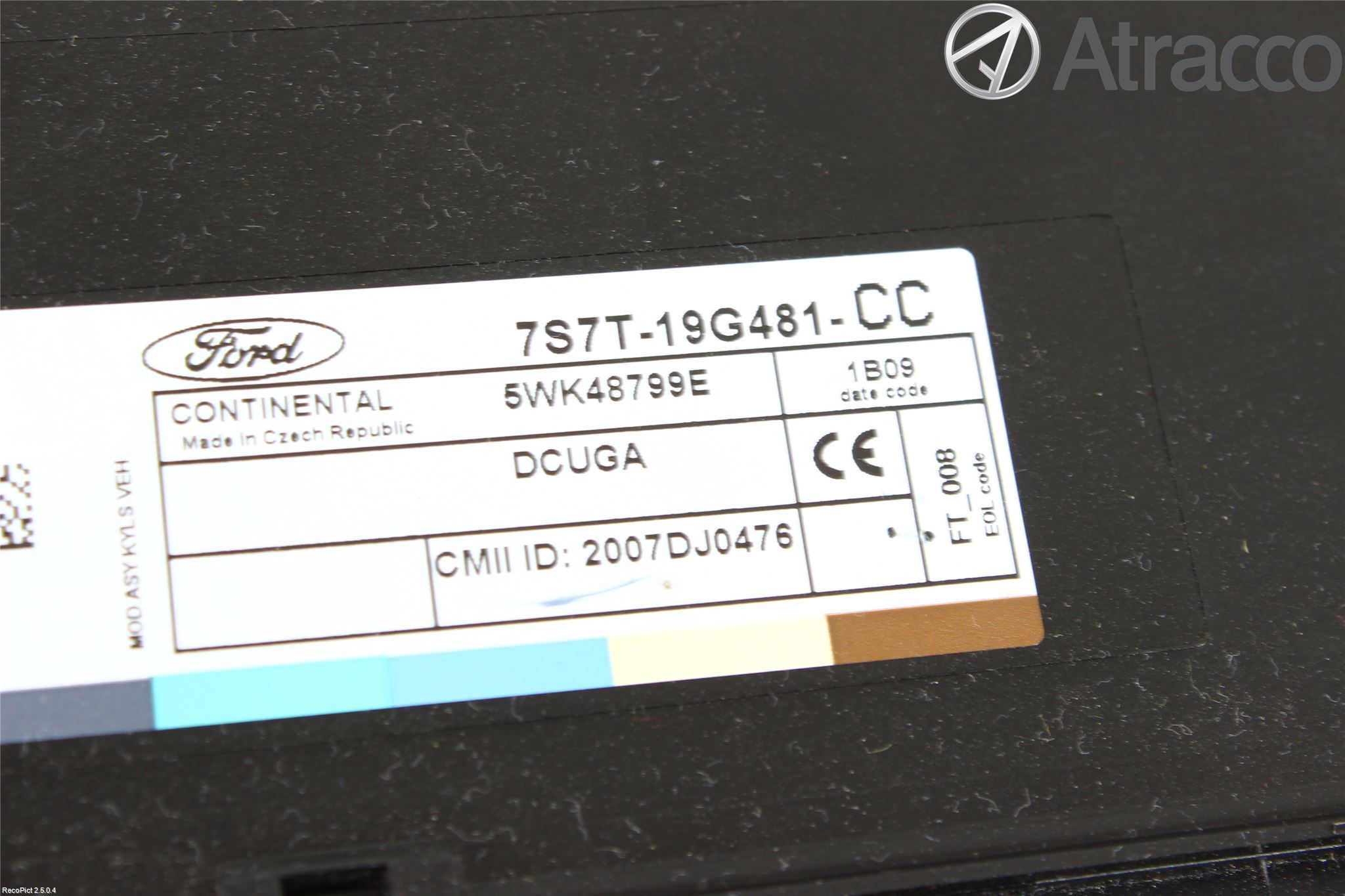 Ford MONDEO 07-15 Styrenhet Insprut Bensin