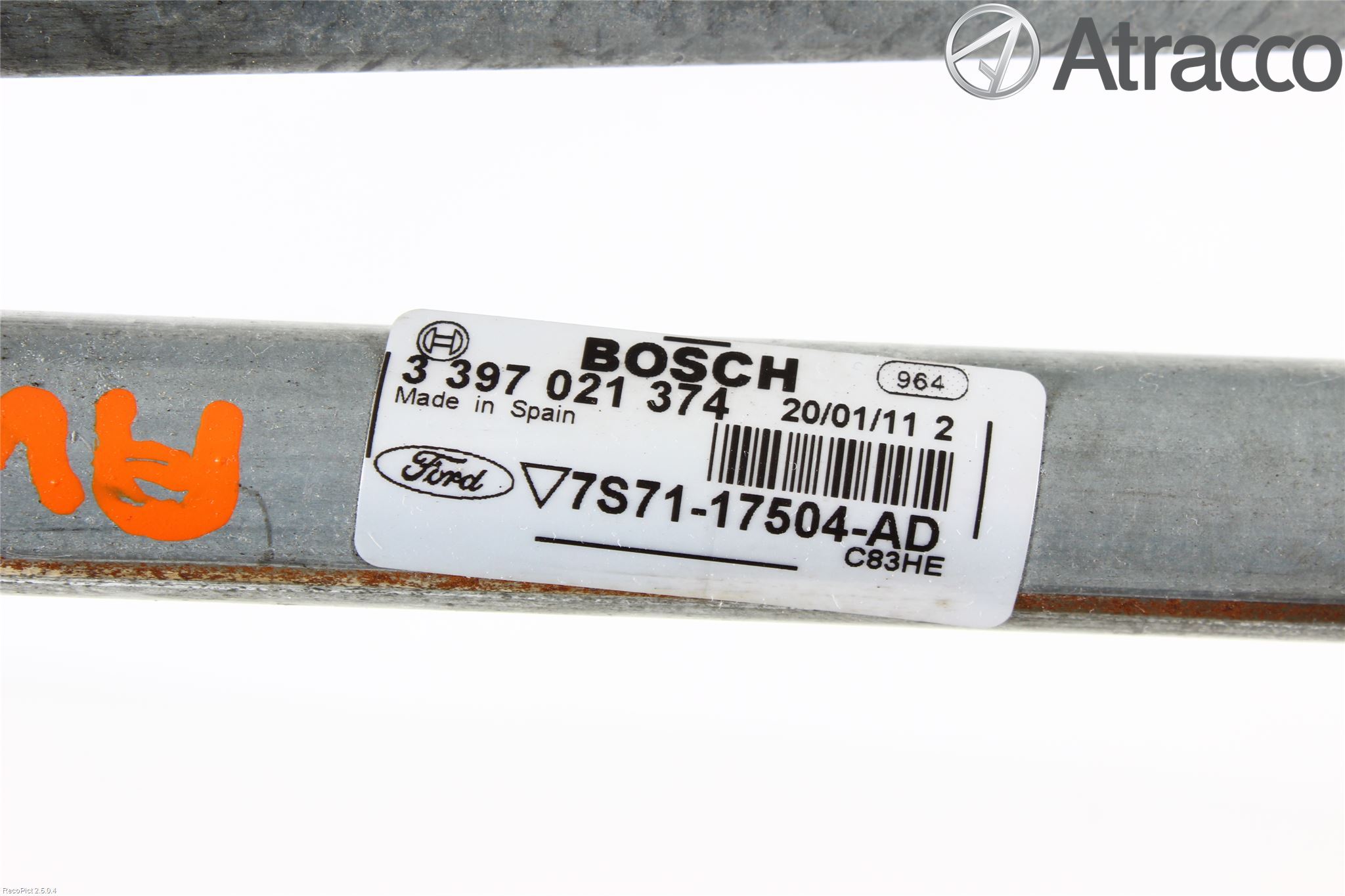 Ford MONDEO 07-15 Torkarmekanism Vindruta