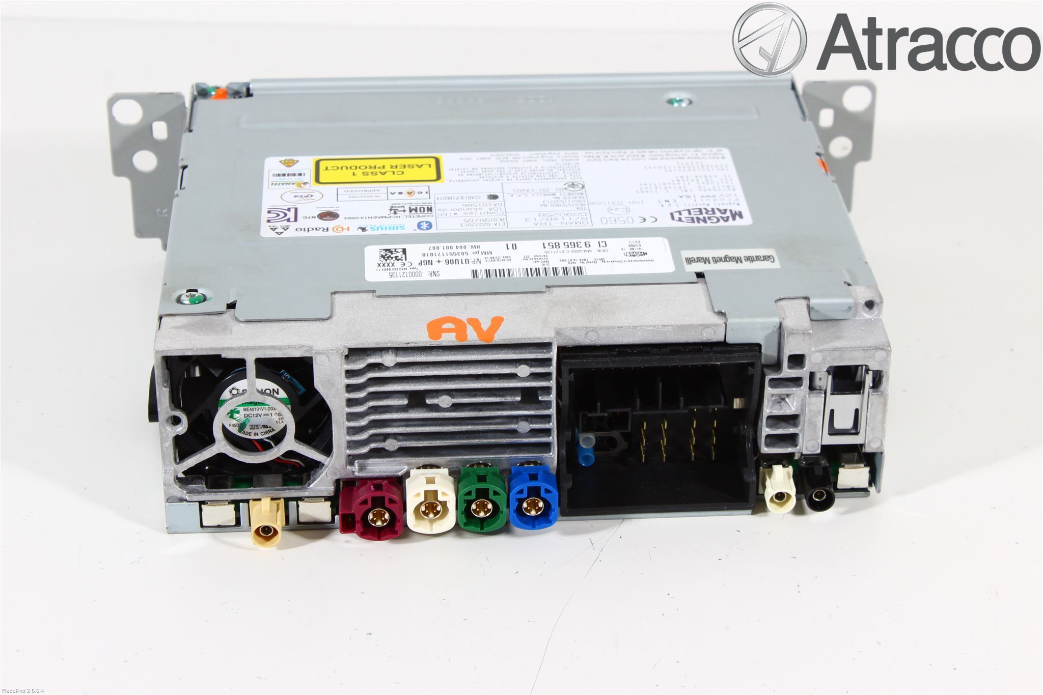 BMW 1 F20/F21 11-19 Cd Radio - Multimediapanel