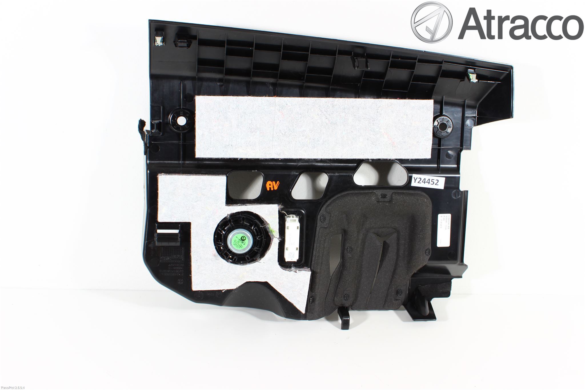 BMW 1 F20/F21 11-19 Instrumentbräda Sparkskydd