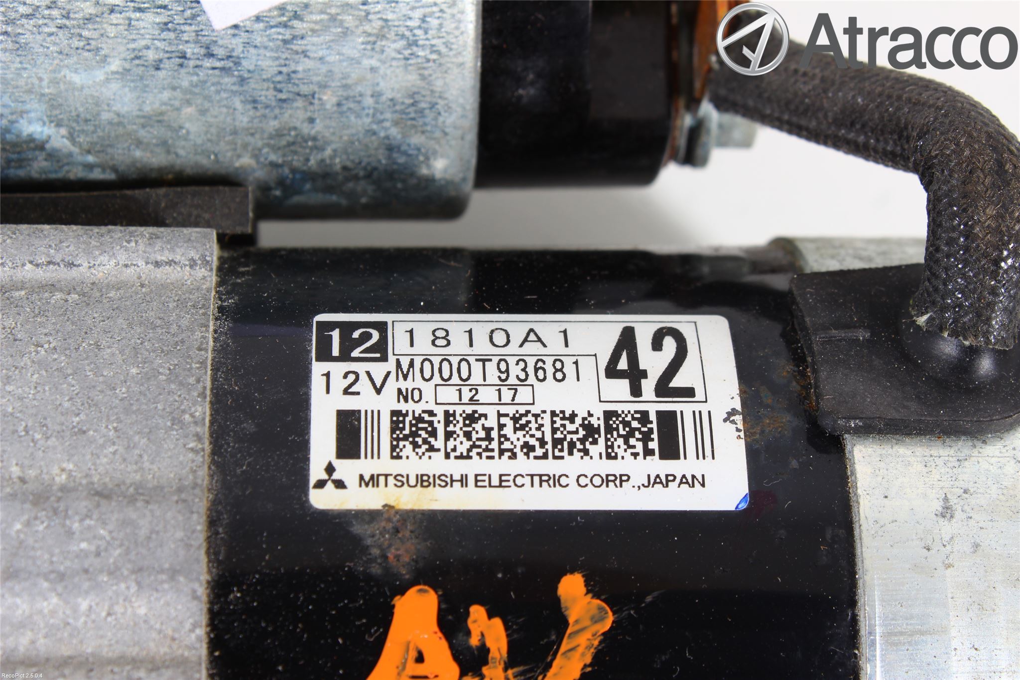 Mitsubishi COLT 09-13 Startmotor