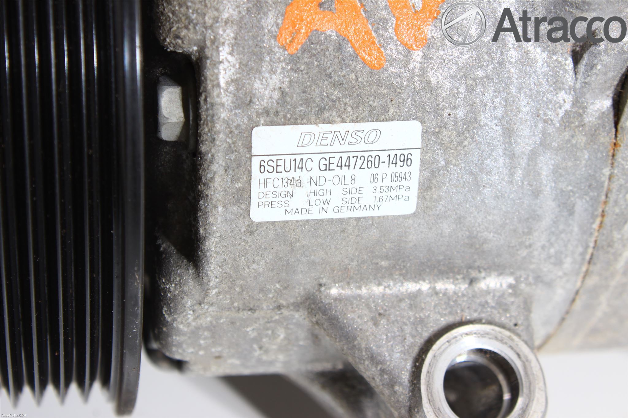 Toyota AURIS 10-12 Ac Kompressor