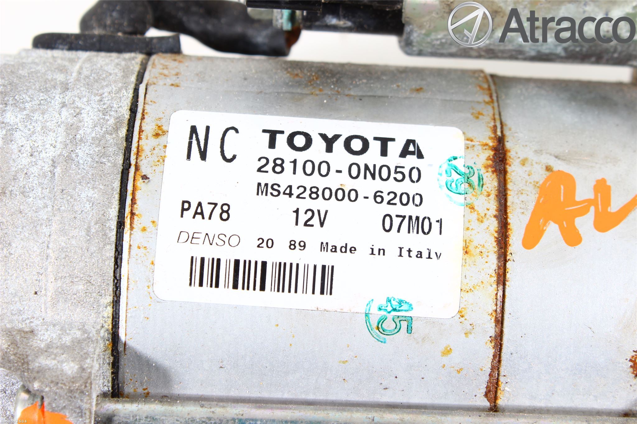 Toyota AURIS 10-12 Startmotor Diesel