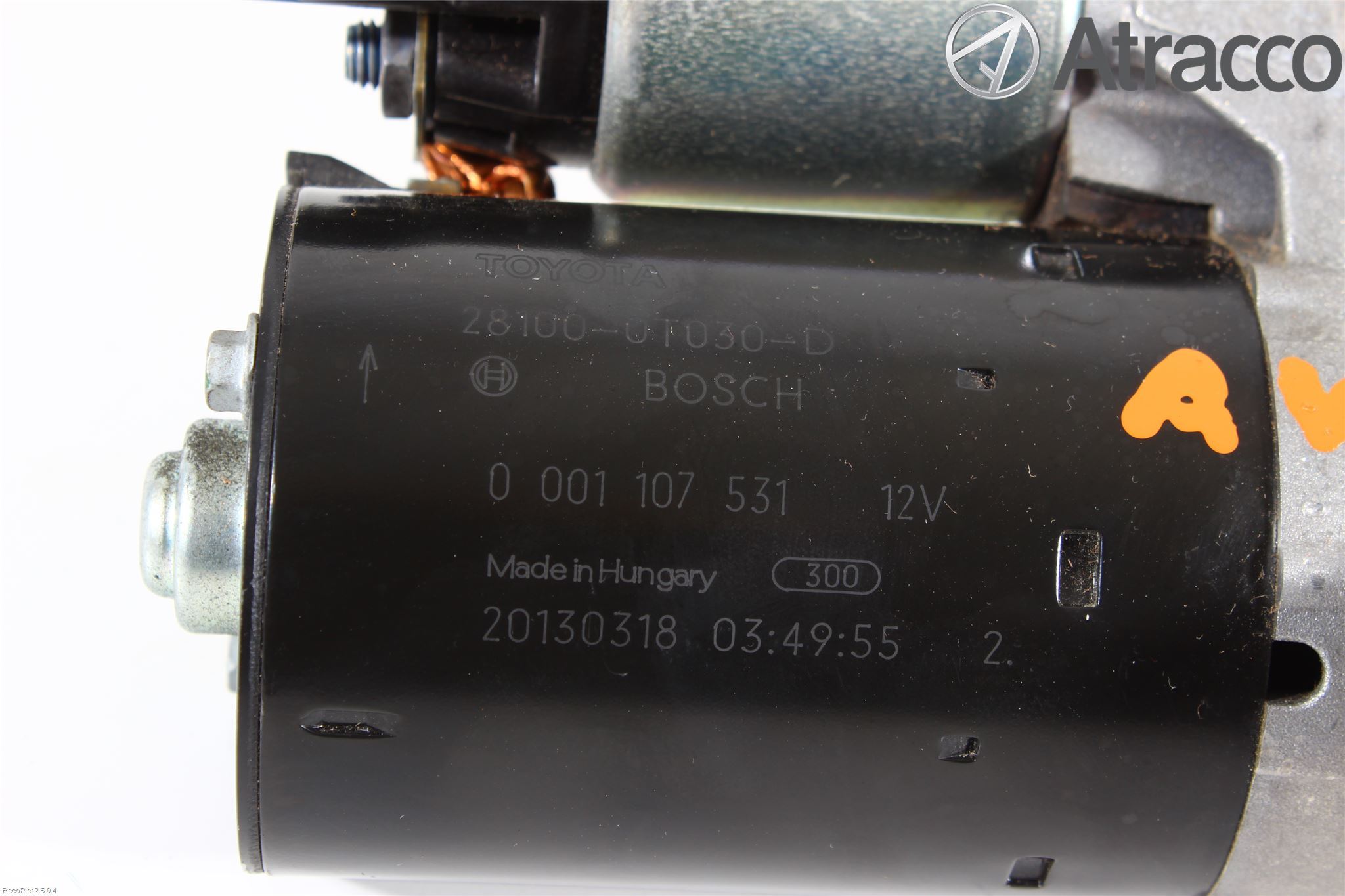 Toyota VERSO 09-18 Startmotor