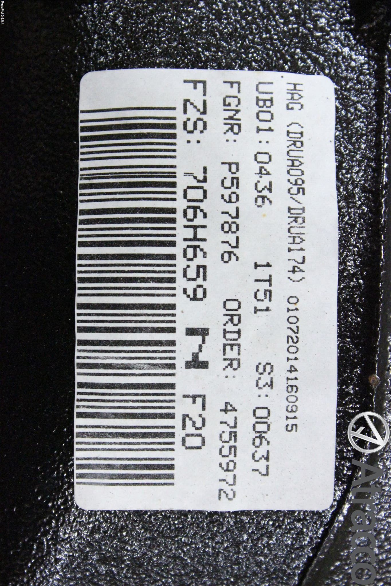 BMW 1 F20/F21 11-19 Bakväxel-Diff