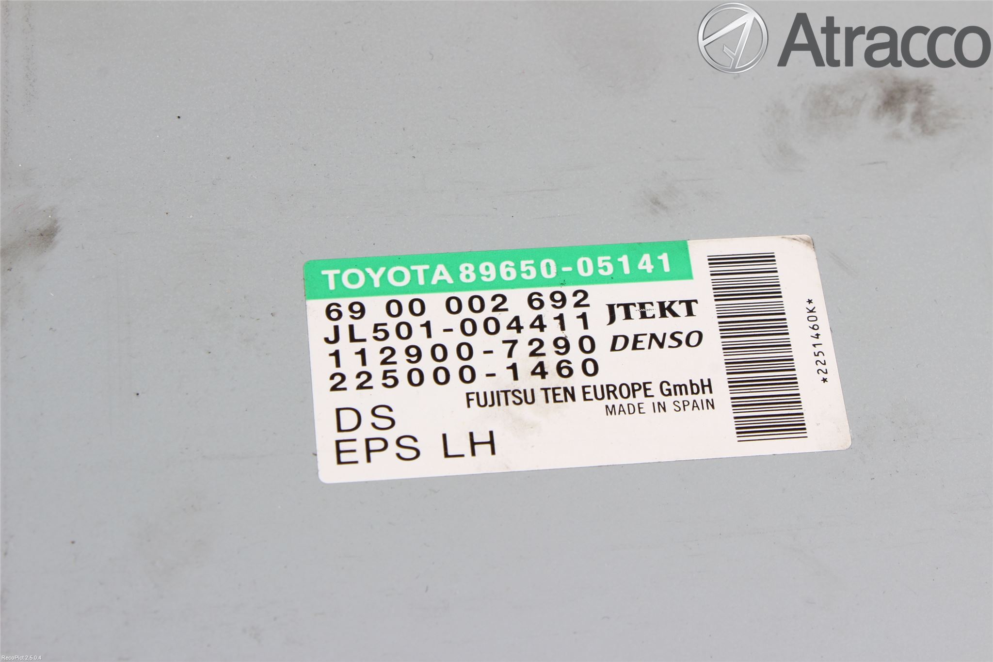 Toyota AVENSIS 09-15 Styrenhet Styrservo