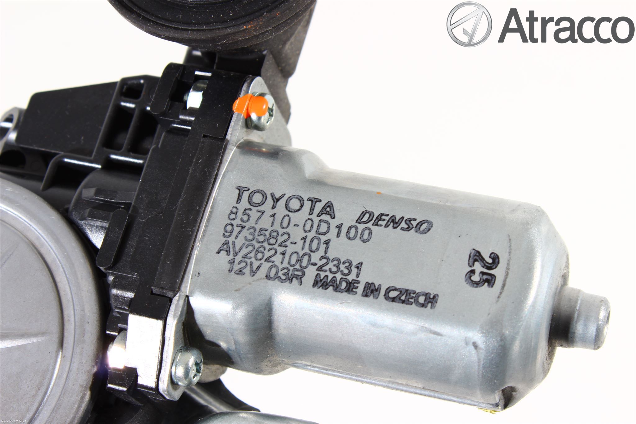 Toyota YARIS XP130 12-14 Fönsterhissmekanism
