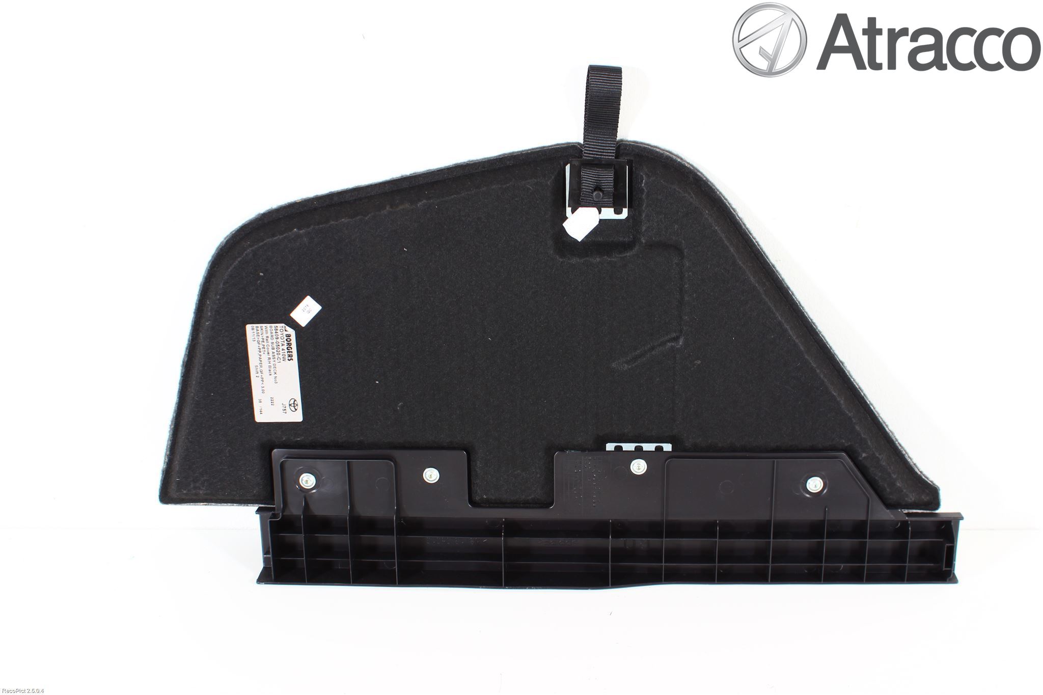 Toyota AVENSIS 09-15 Inrbagagerumklädsel-Golv