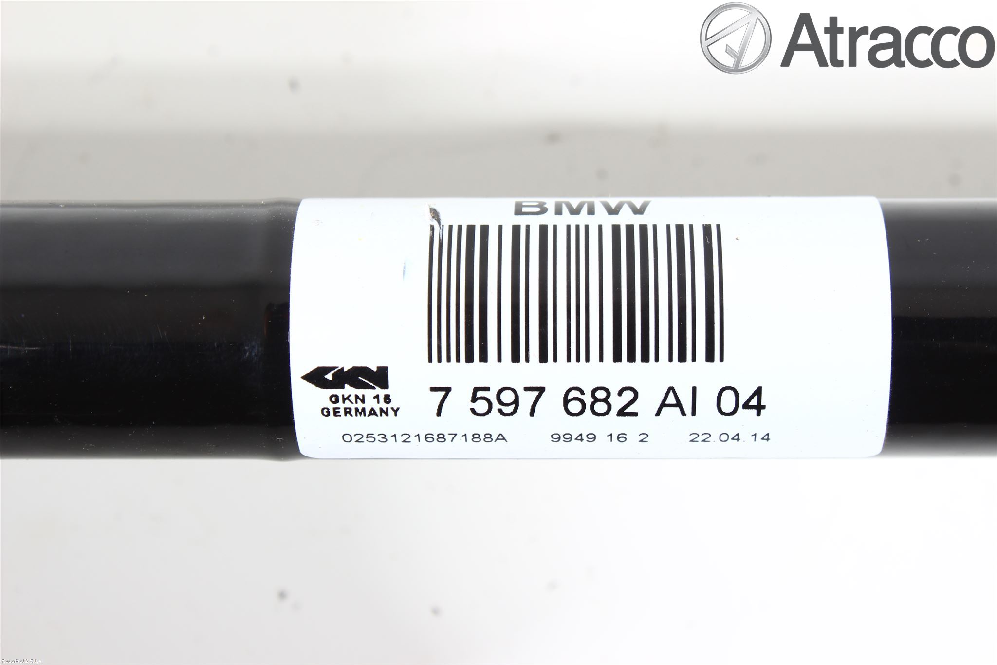 BMW 3 F30/F31/F80 12-19 Drivaxel Bak Höger