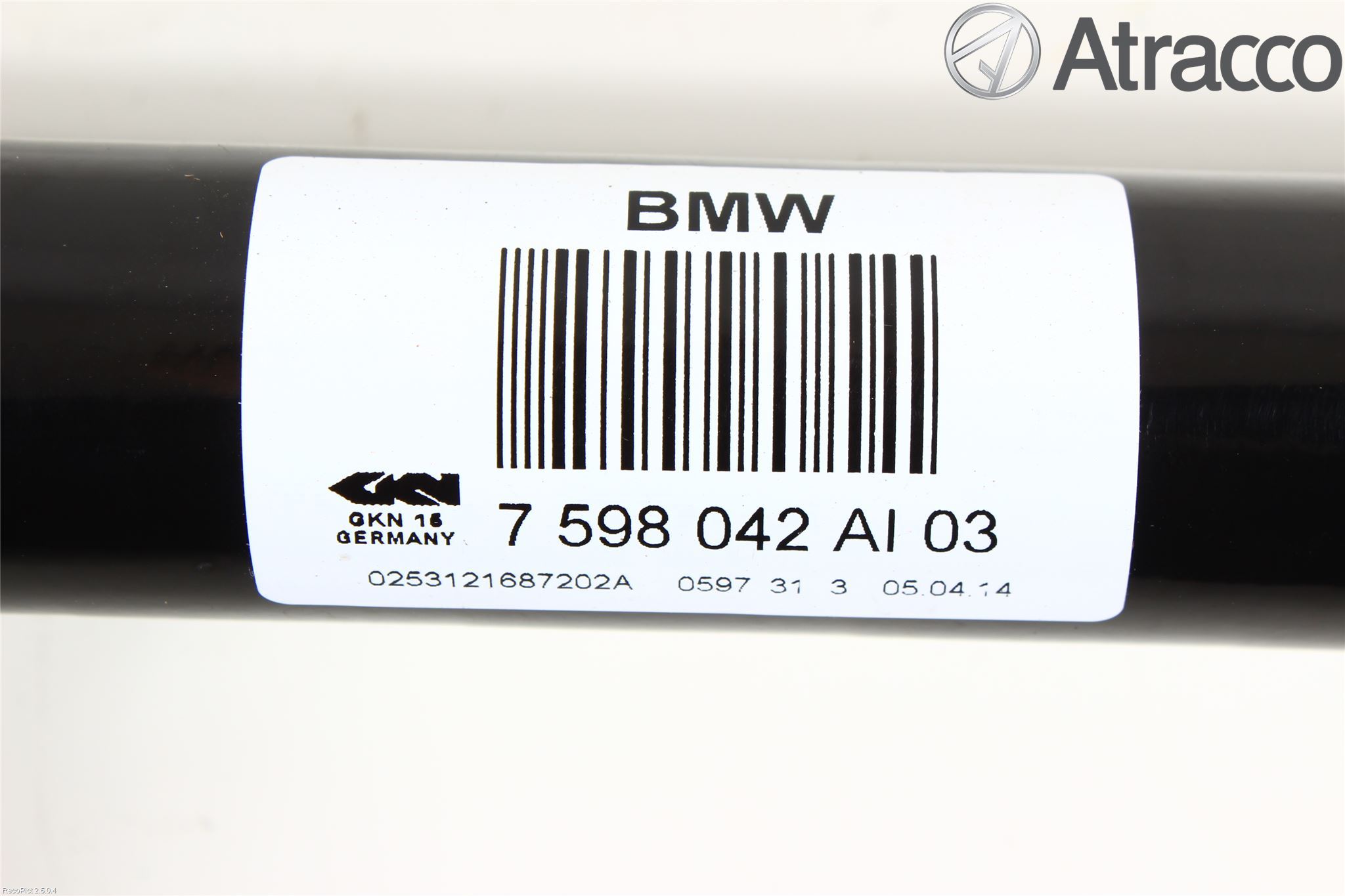 BMW X3 F25 10-17 Drivaxel Bak Höger