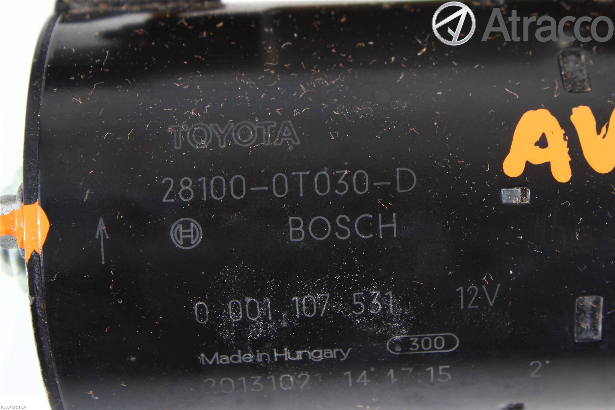 Toyota AVENSIS 09-15 Startmotor