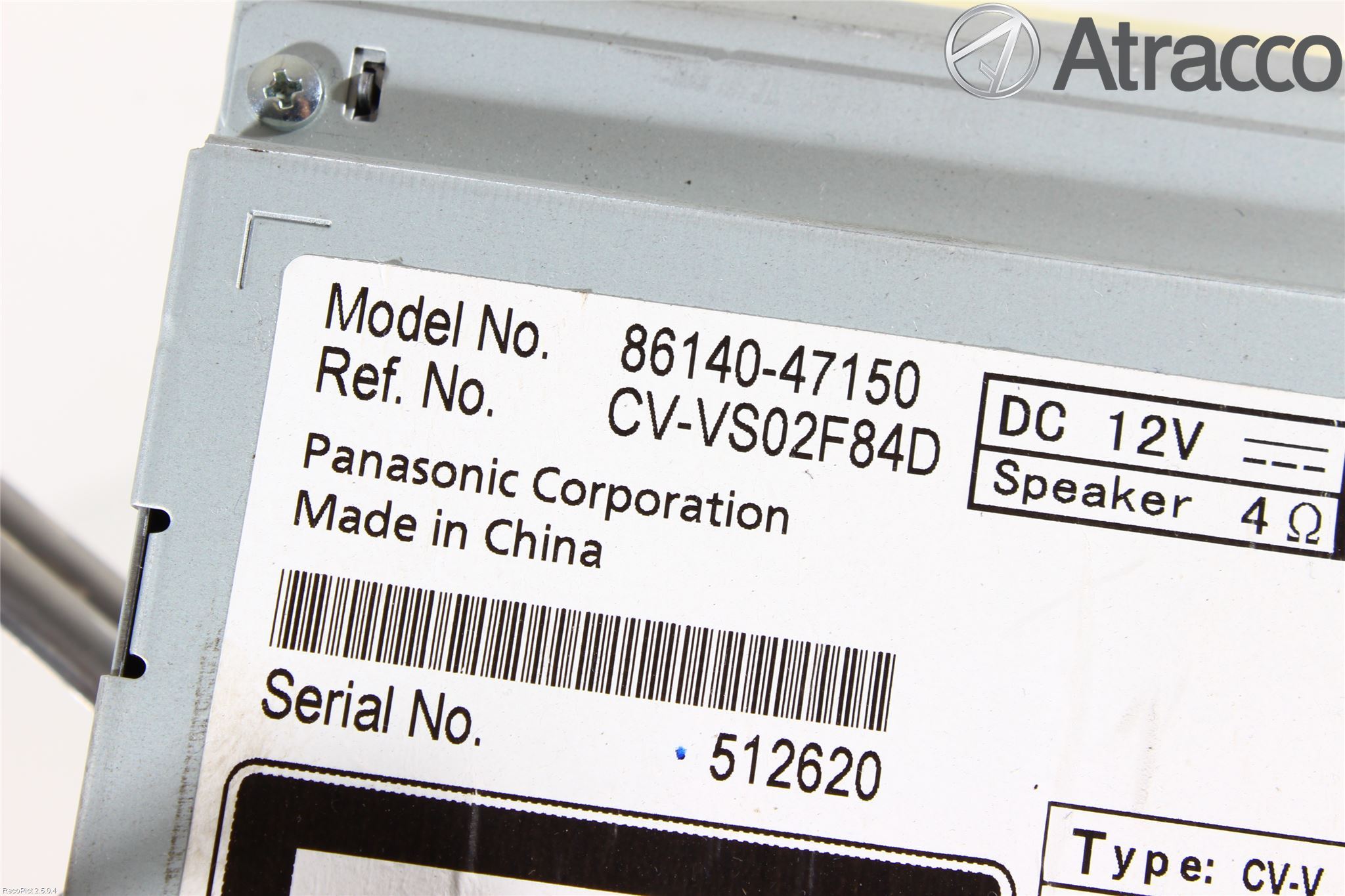 Toyota PRIUS+ ZVW40 12-20 Cd Radio - Multimediapanel