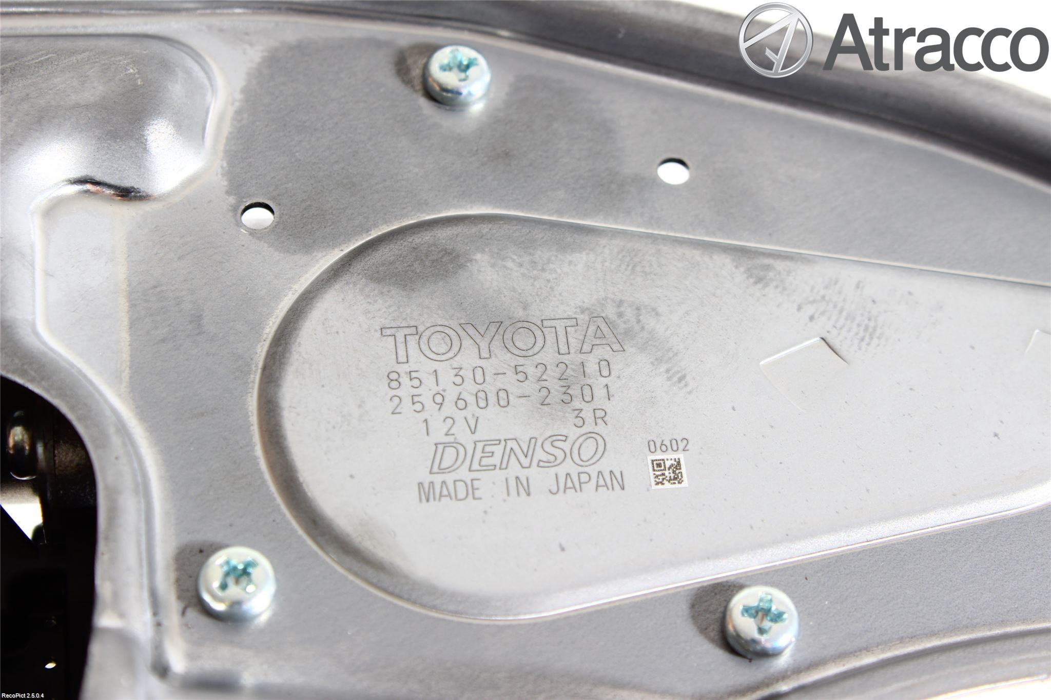 Toyota VERSO-S 11-16 Torkarmotor Baklucka