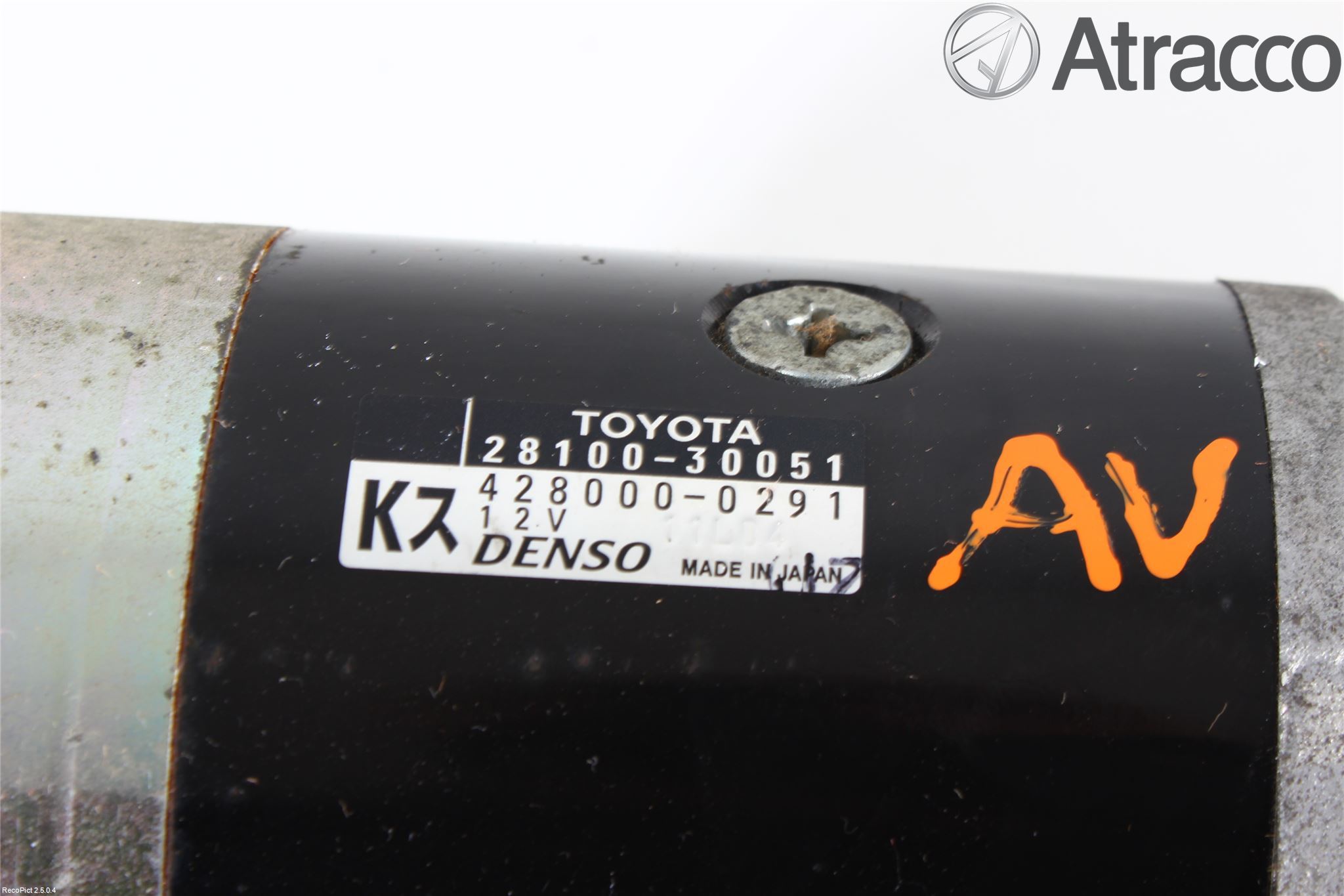 Toyota HI-ACE 06-12 Startmotor Diesel