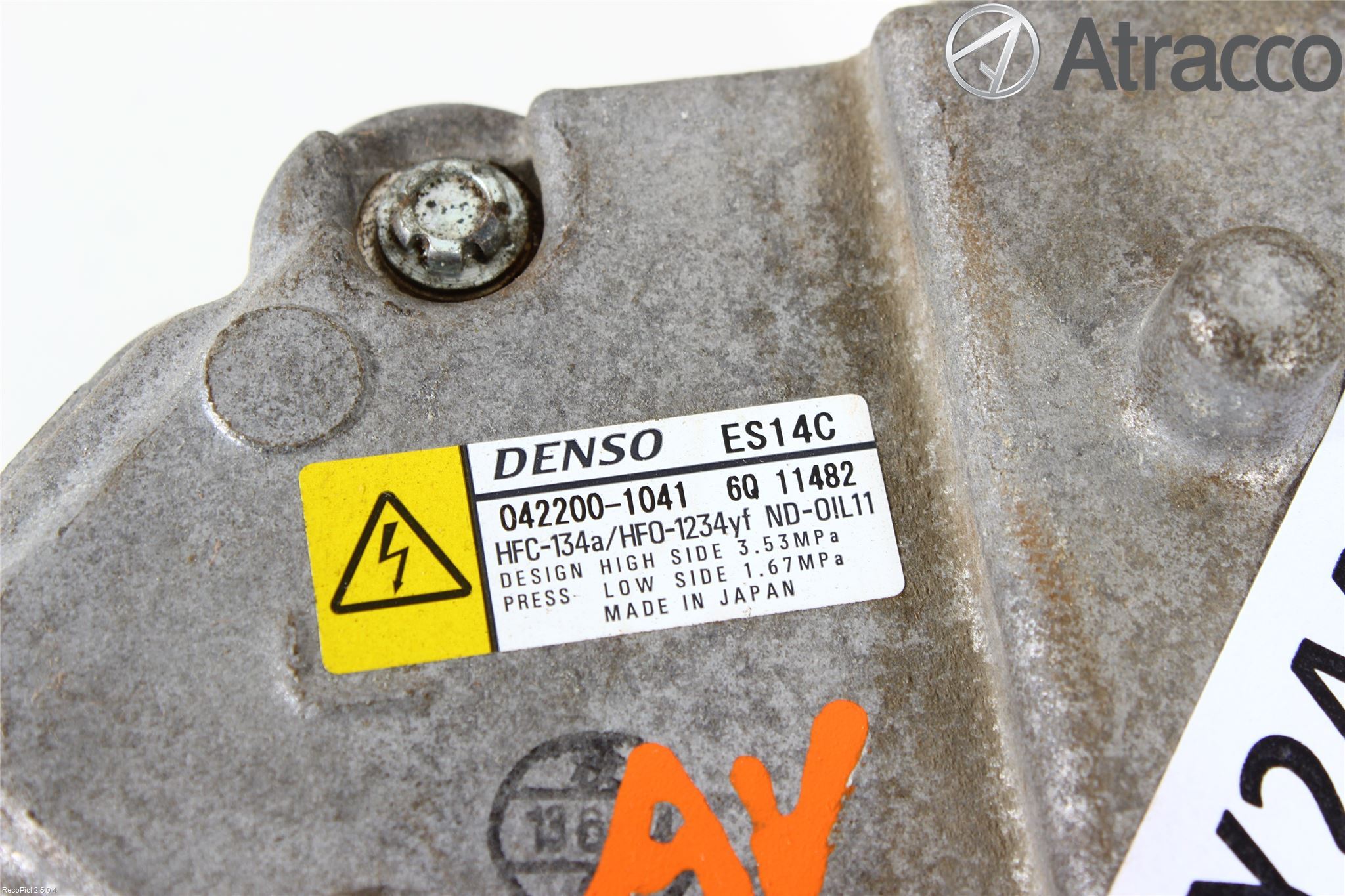 Toyota YARIS XP130 12-14 Ac Kompressor