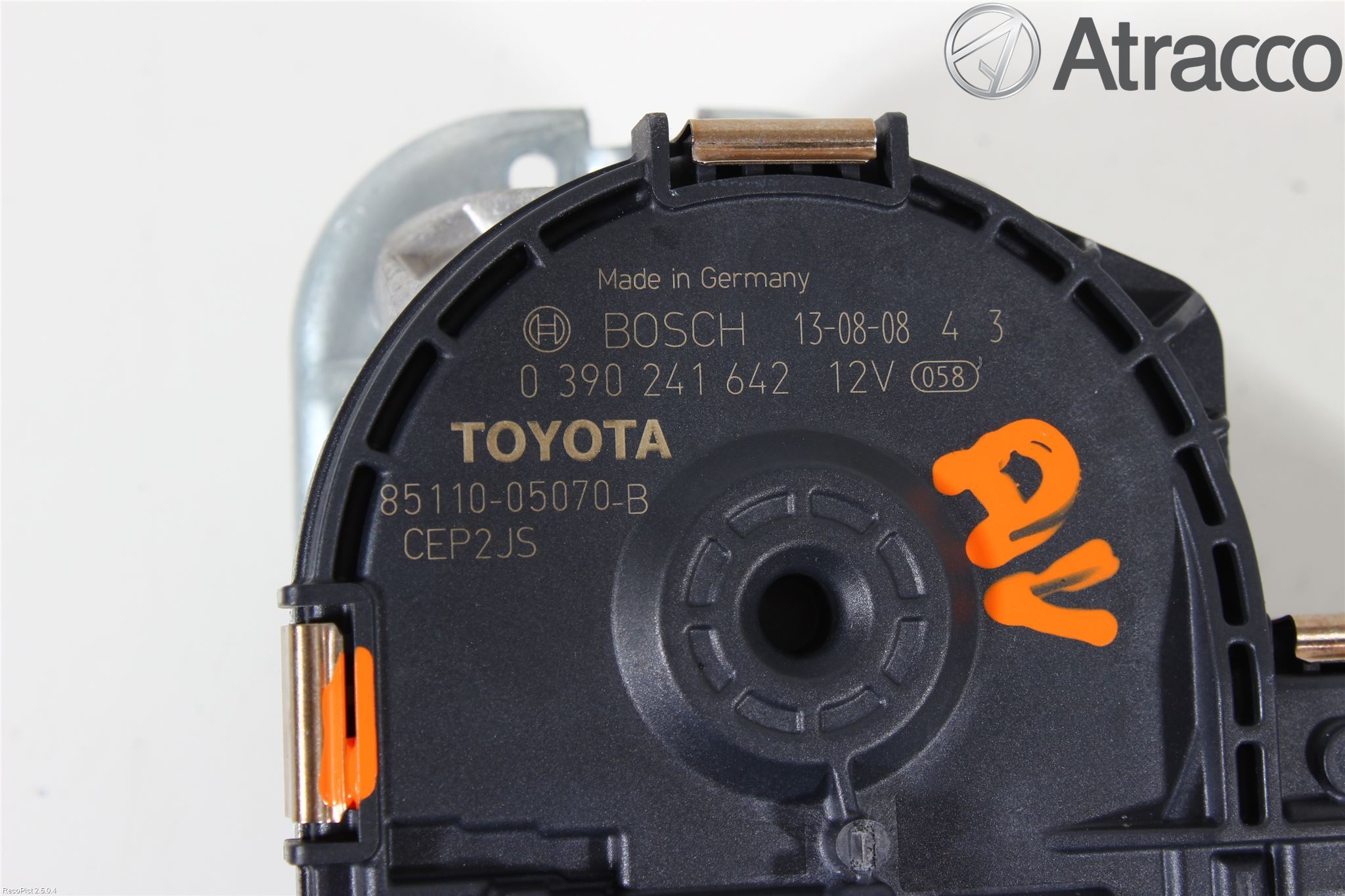 Toyota AVENSIS 09-15 Torkarmotor Vindruta