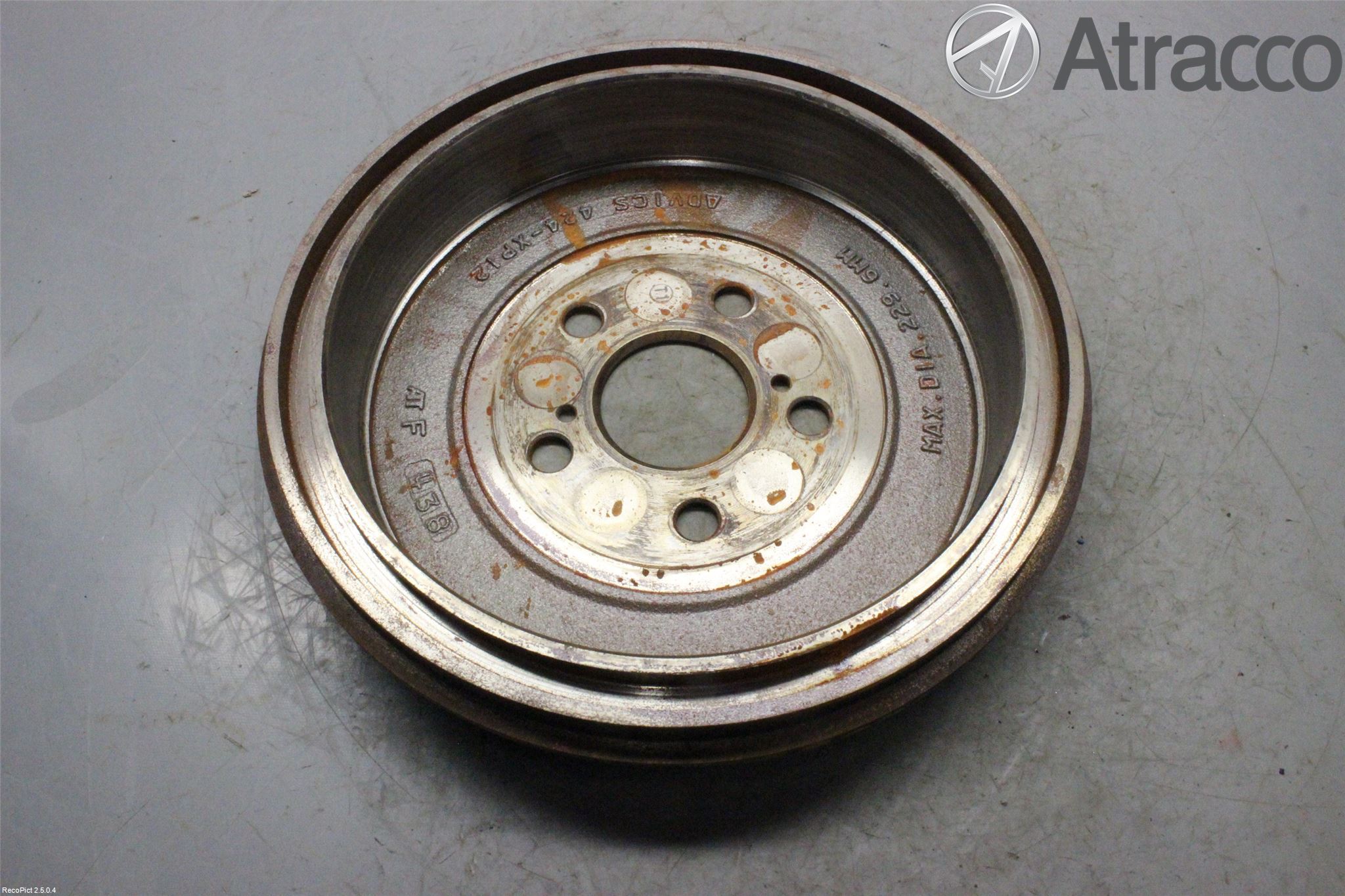 Toyota VERSO-S 11-16 Bromstrumma Bak